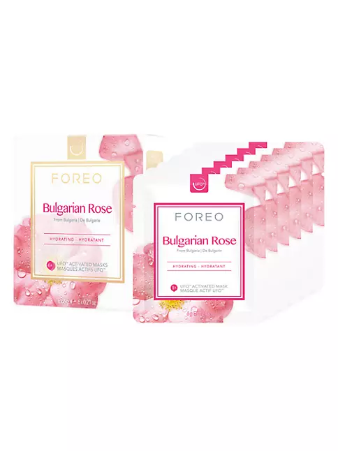 Shop Foreo UFO Activated 6-Pack Bulgarian Rose Sheet Mask Set | Saks Fifth  Avenue