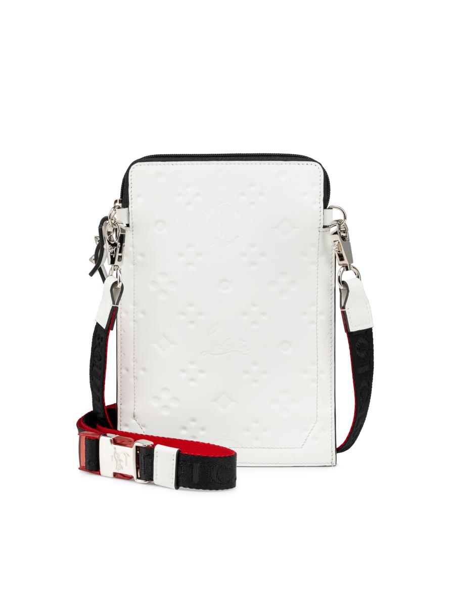 【Christian Louboutin】ベネチ レポーターバッグ Christian Louboutin Benech Reporter Bag Leather and Rubber