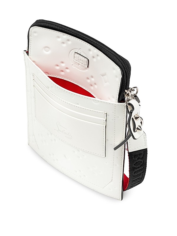 Shop Christian Louboutin Loubilab Leather Phone Pouch | Saks Shop Christian Louboutin Loubilab Leather Phone Pouch | Saks