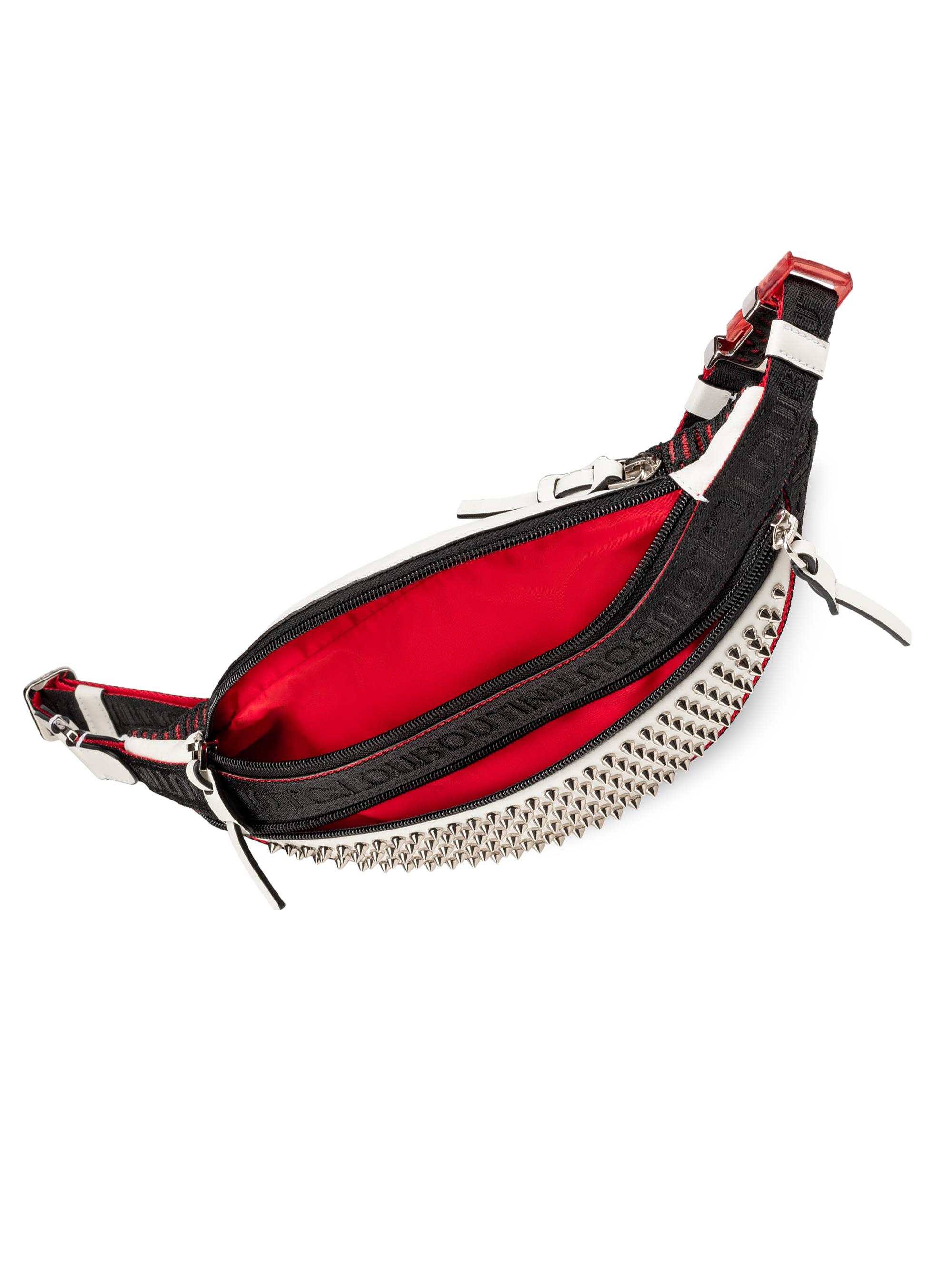 Christian Louboutin ParisNYC Spiked Belt Bag | Saks Fifth Avenue