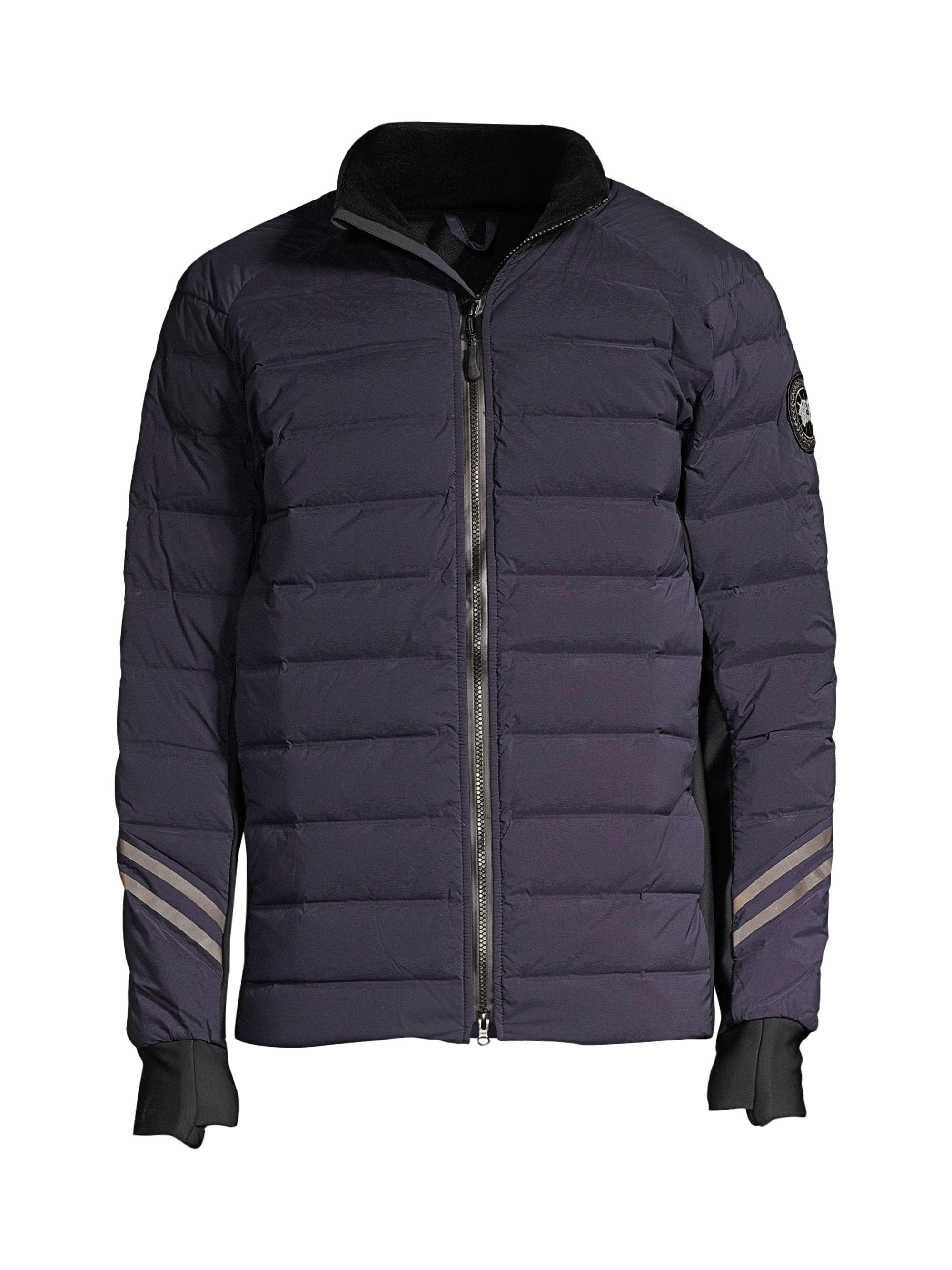 Canada Goose Men's Hybridge Down Bomber Jacket - Navy