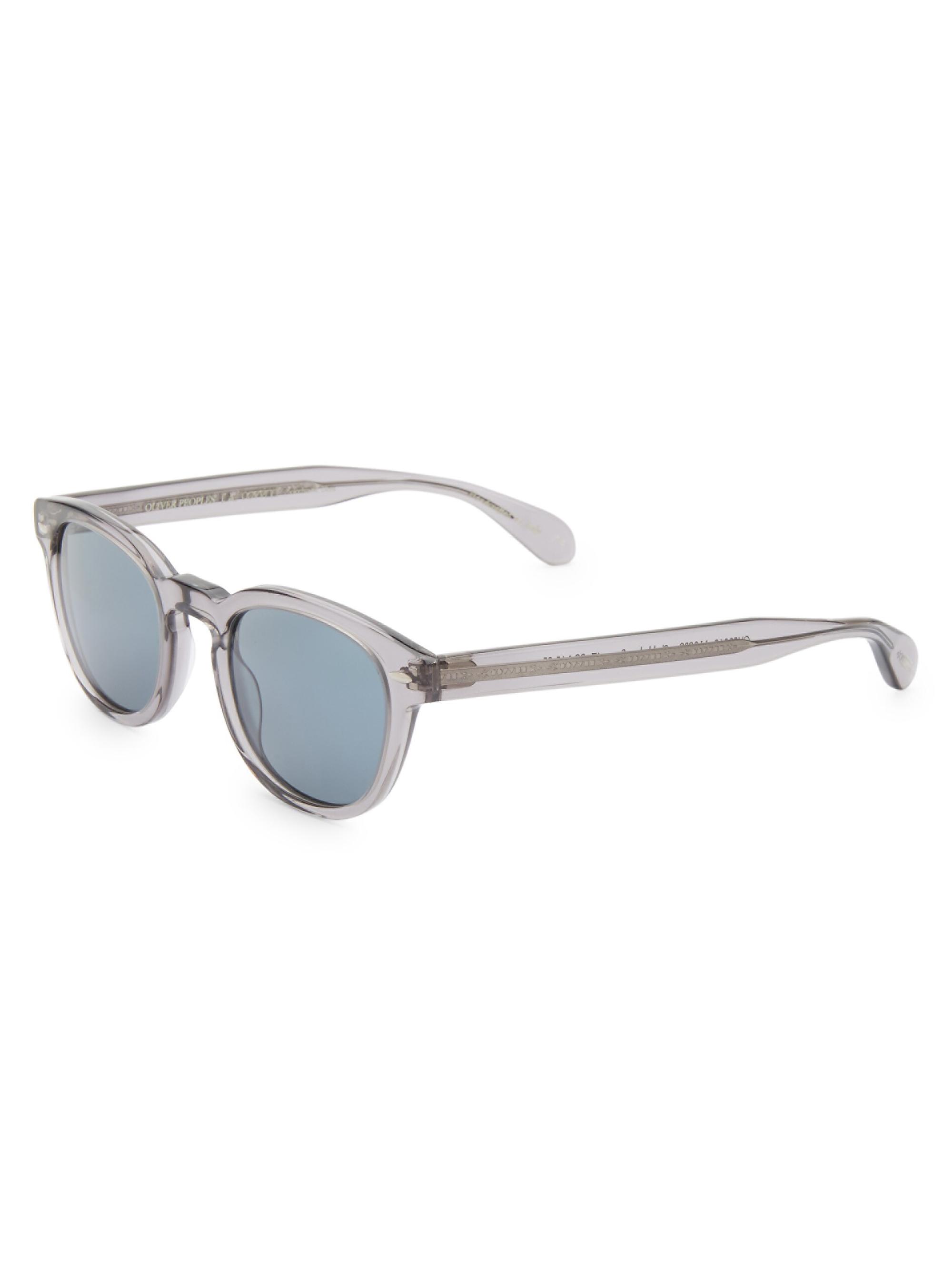 Oliver Peoples Men's Sheldrake 49MM Phantos Sunglasses - Grey