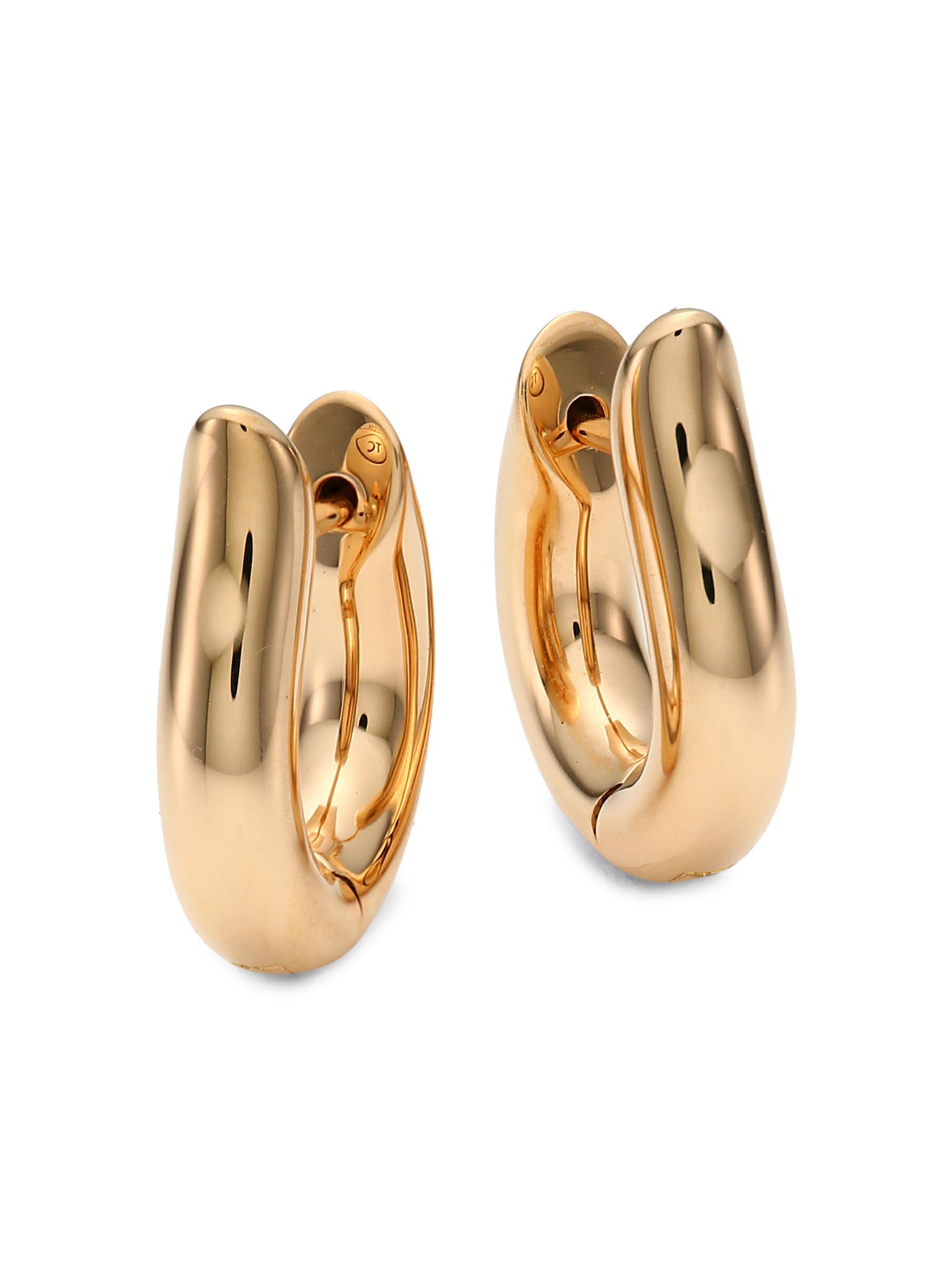 Tamara Comolli Women's 18K Rose Gold  Hoop Earrings - Rose Gold