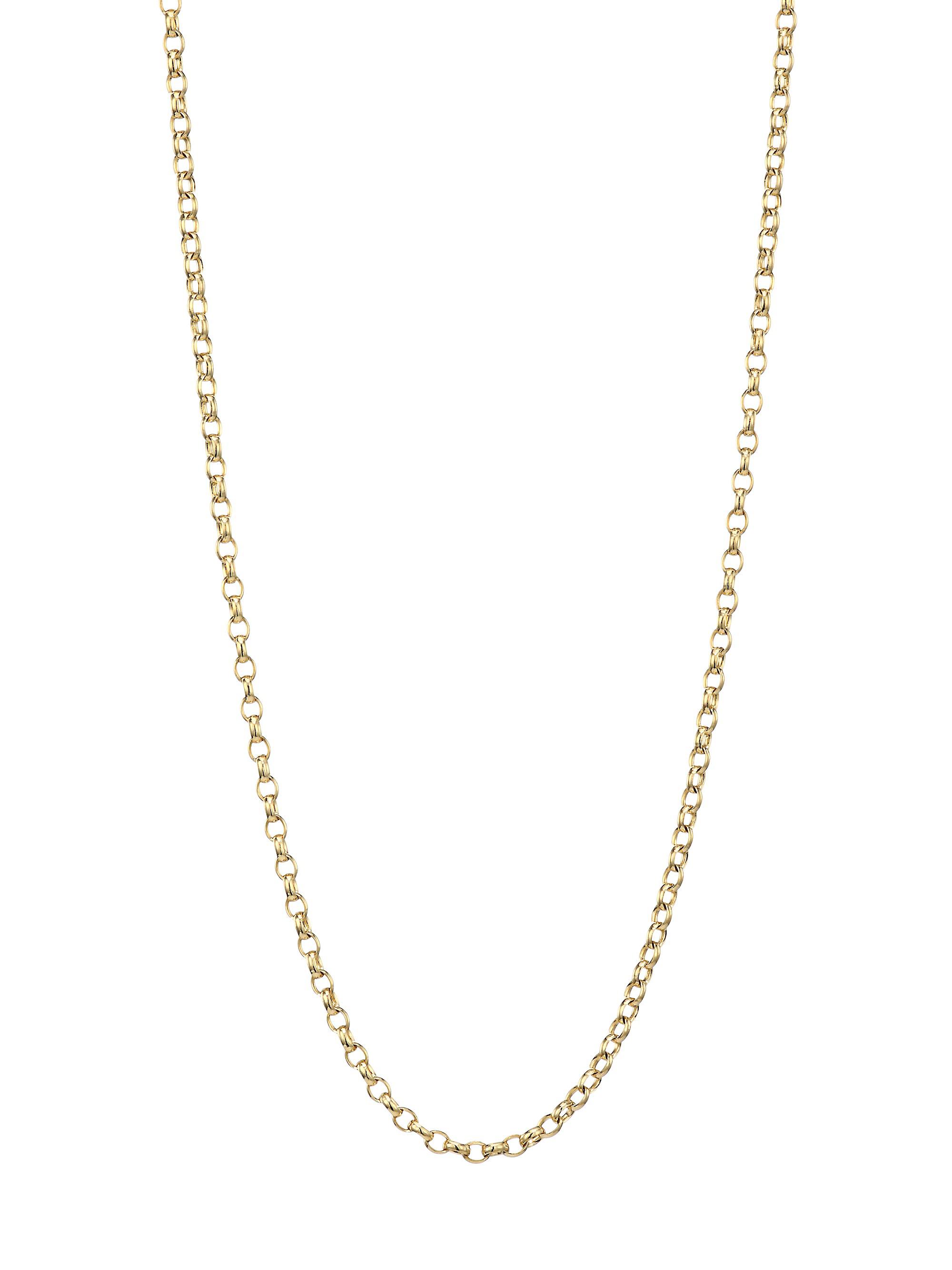 Tamara Comolli Women's 18K Yellow Gold Belcher-Link Chain Necklace/21"-23" - Yellow Gold