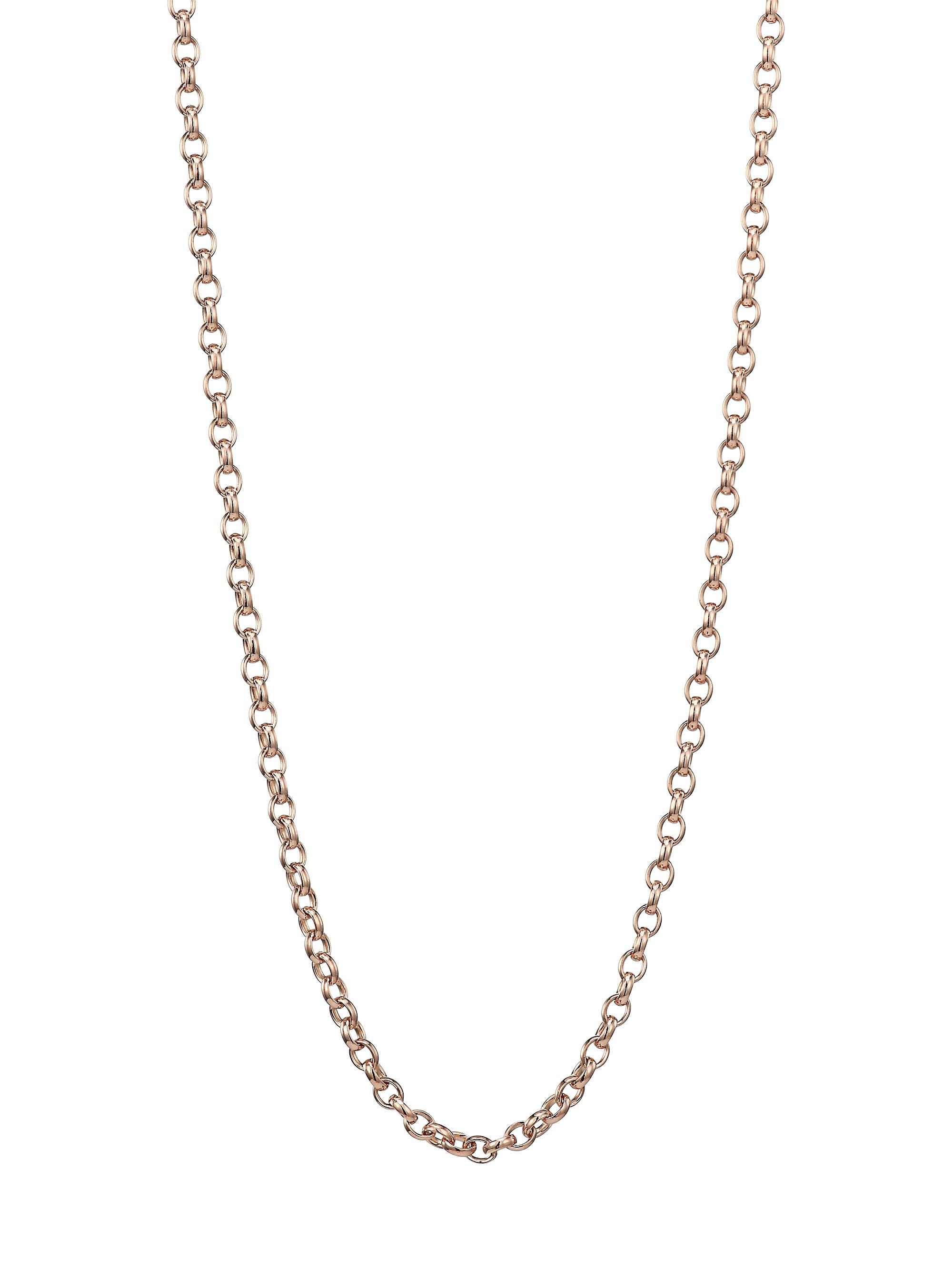 Tamara Comolli Women's 18K Rose Gold Belcher-Link Long Chain Necklace/35" - Rose Gold
