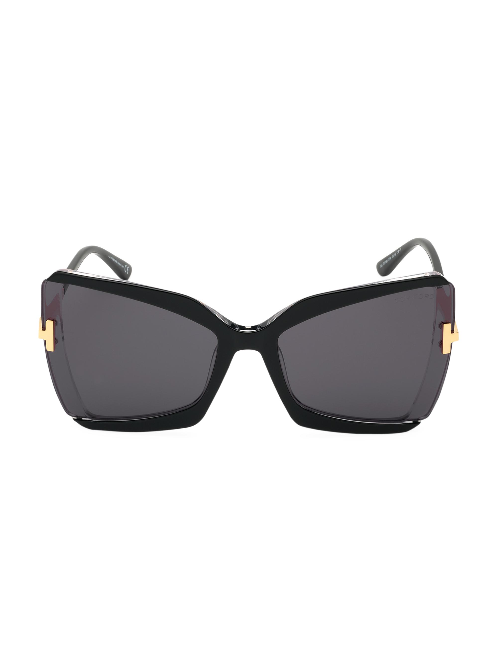 TOM FORD Lily 55MM Cat Eye Sunglasses | Saks Fifth Avenue