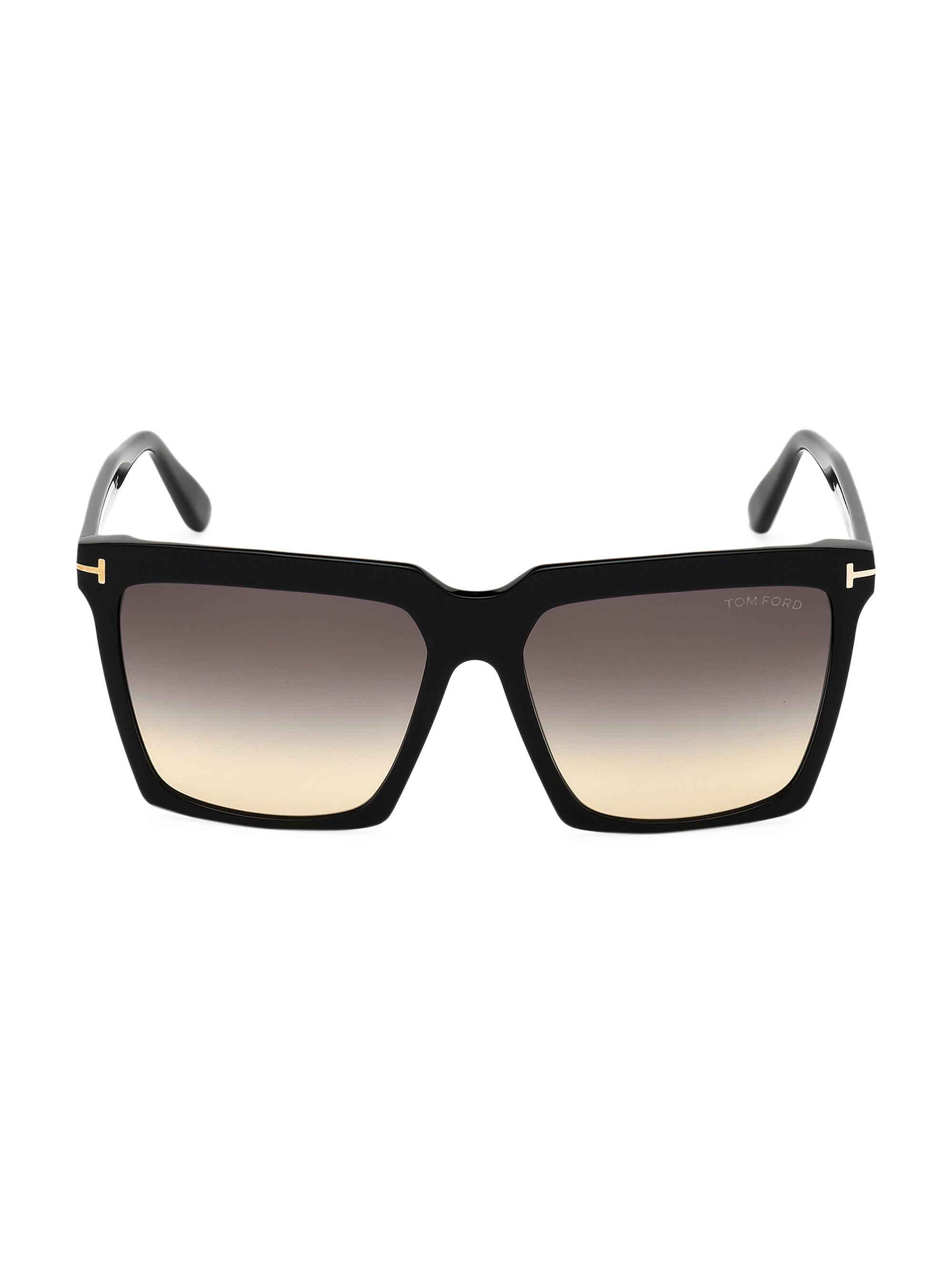 TOM FORD Sabrina 58MM Square Sunglasses | Saks Fifth Avenue