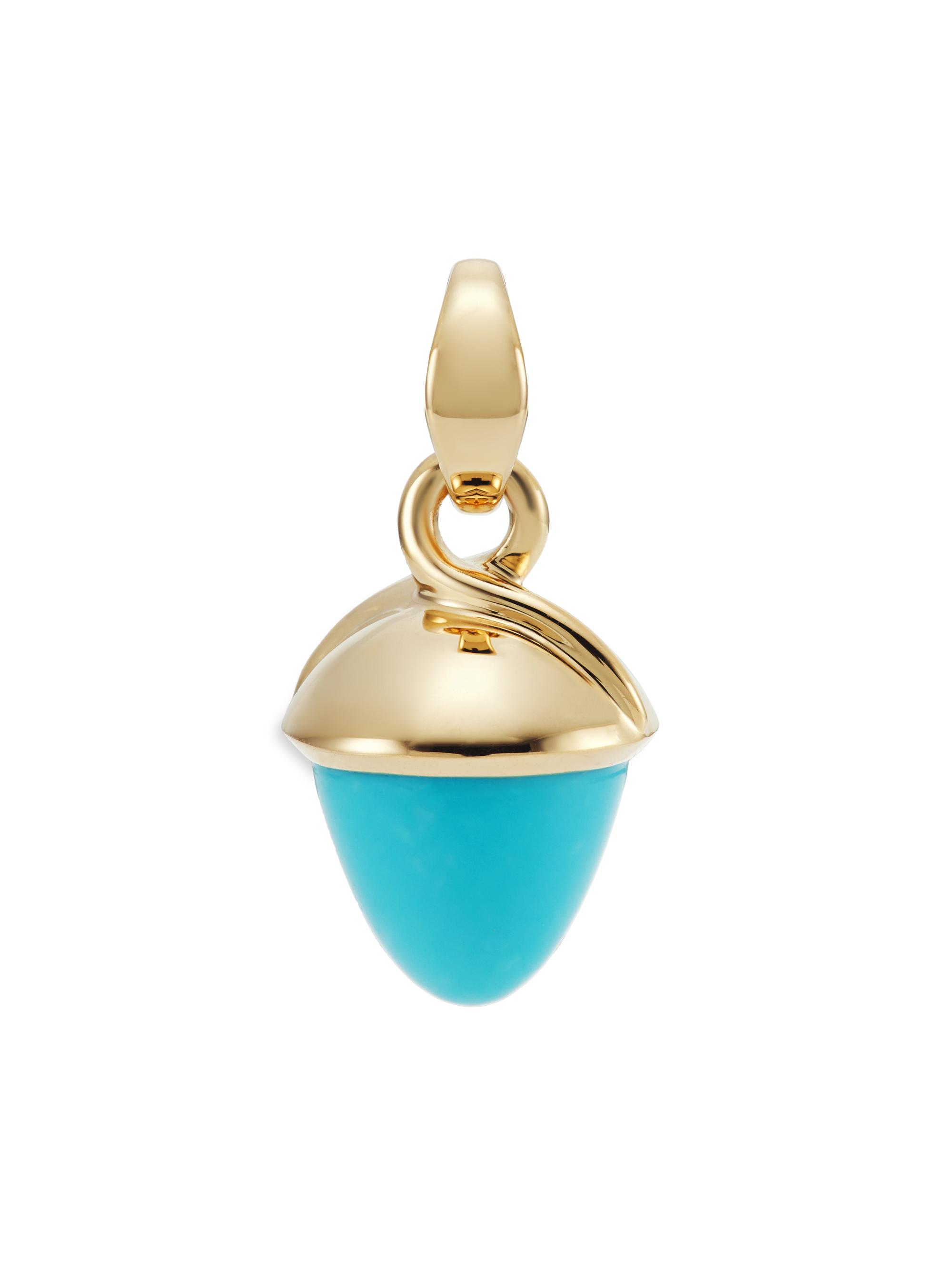 Tamara Comolli Women's Mikado Bouquet 18K Yellow Gold & Turquoise Pendant - Turquoise