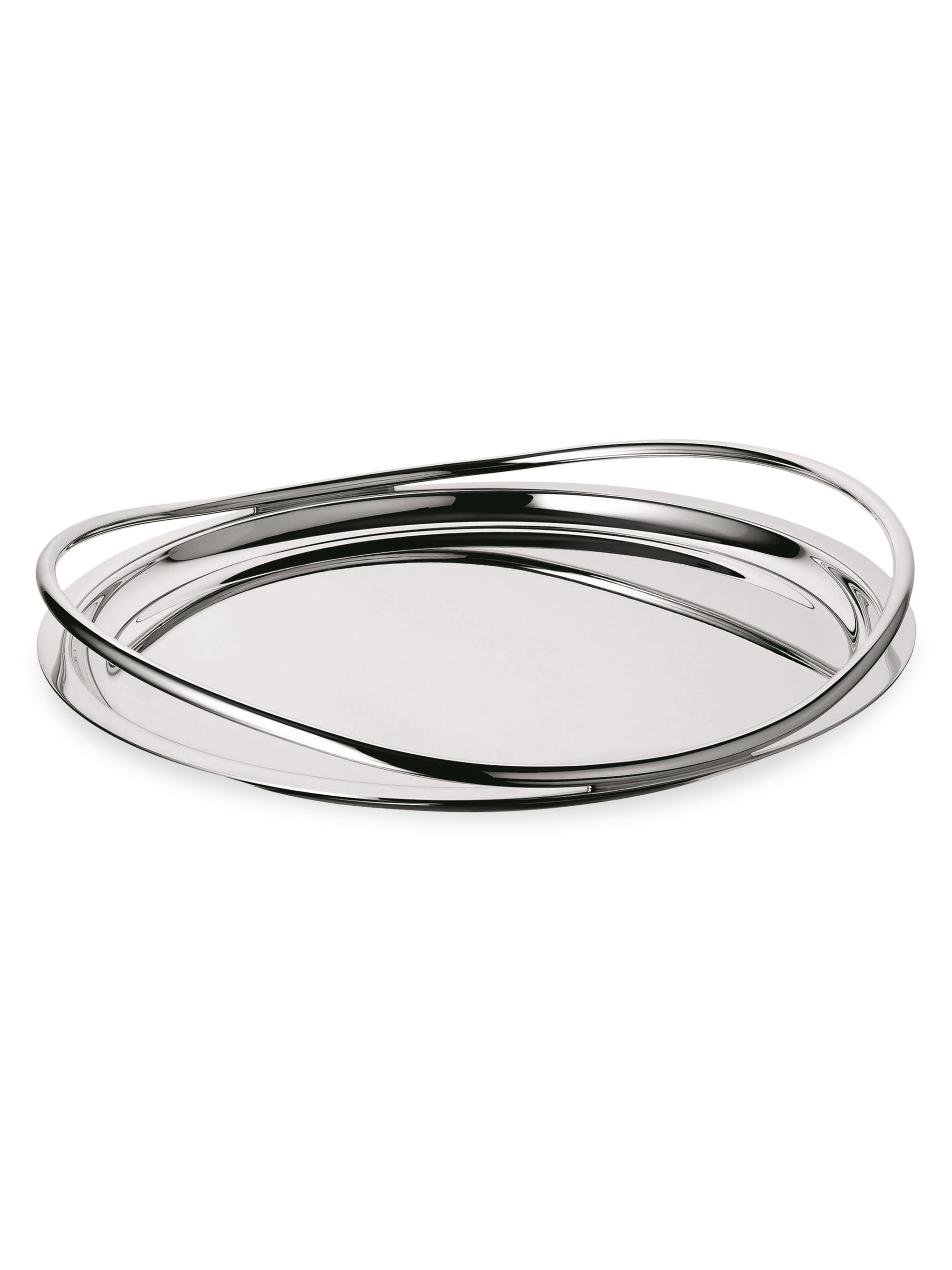 Christofle Vertigo Round Tray