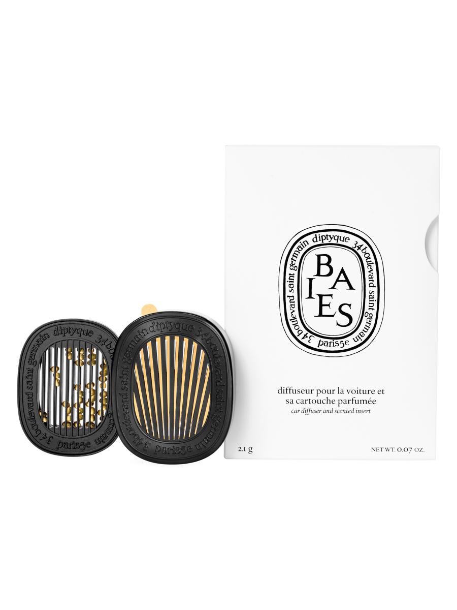 Diptyque Berries Car Fragrance Diffuser and Refill Insert Set