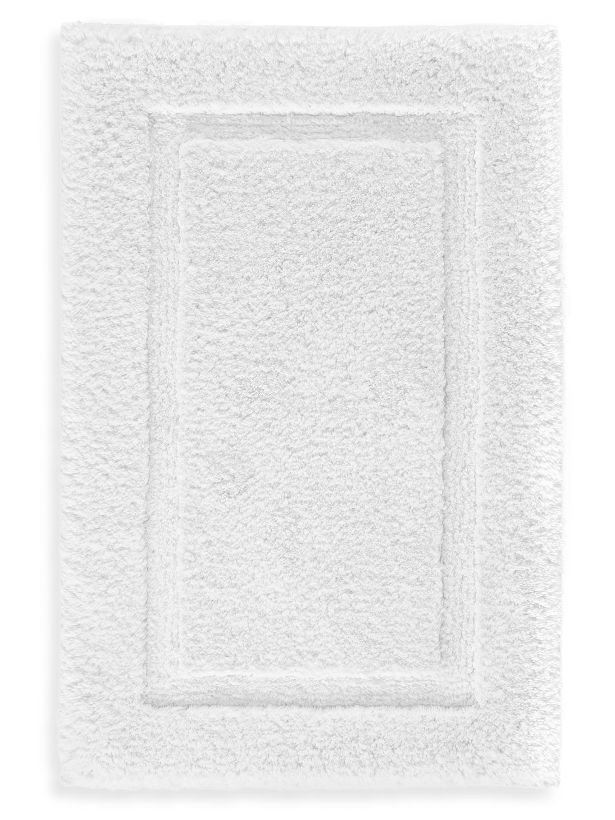 Pigeon & Poodle Tiffany Cloud Bath Rug - White