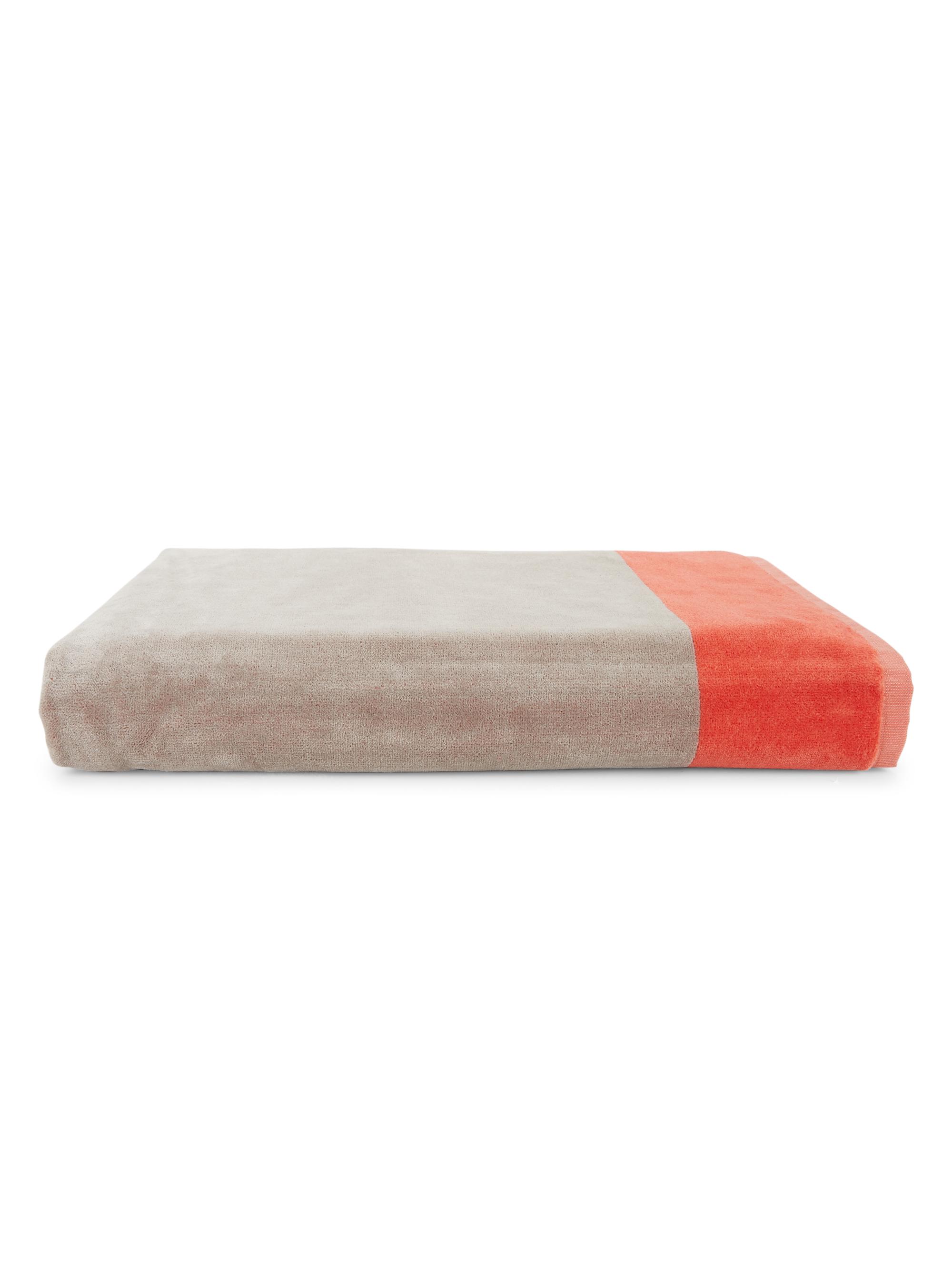 Peacock Alley Soleil Beach Towel - Coral | Thumbnail 2