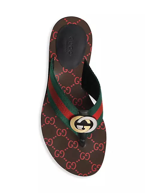 Gucci, Shoes, Gucci Thong Sandals Size 9