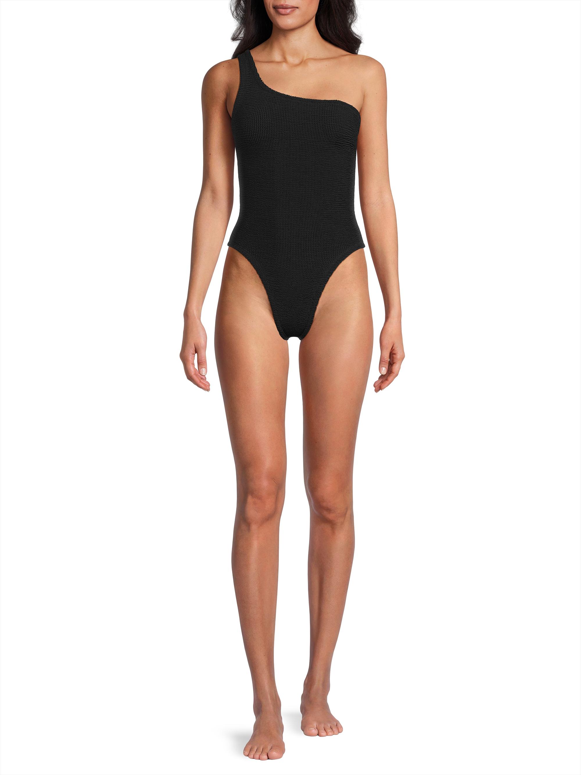 Hunza G Nancy One-Shoulder One-Piece Swimsuit | Saks Fifth Avenue