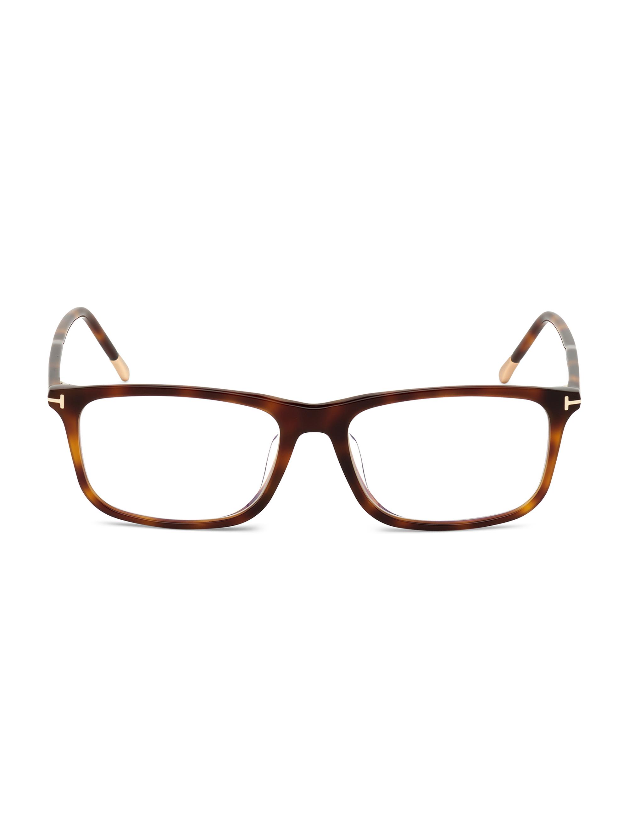 TOM FORD Men's 57MM Square Optical Glasses - Blonde