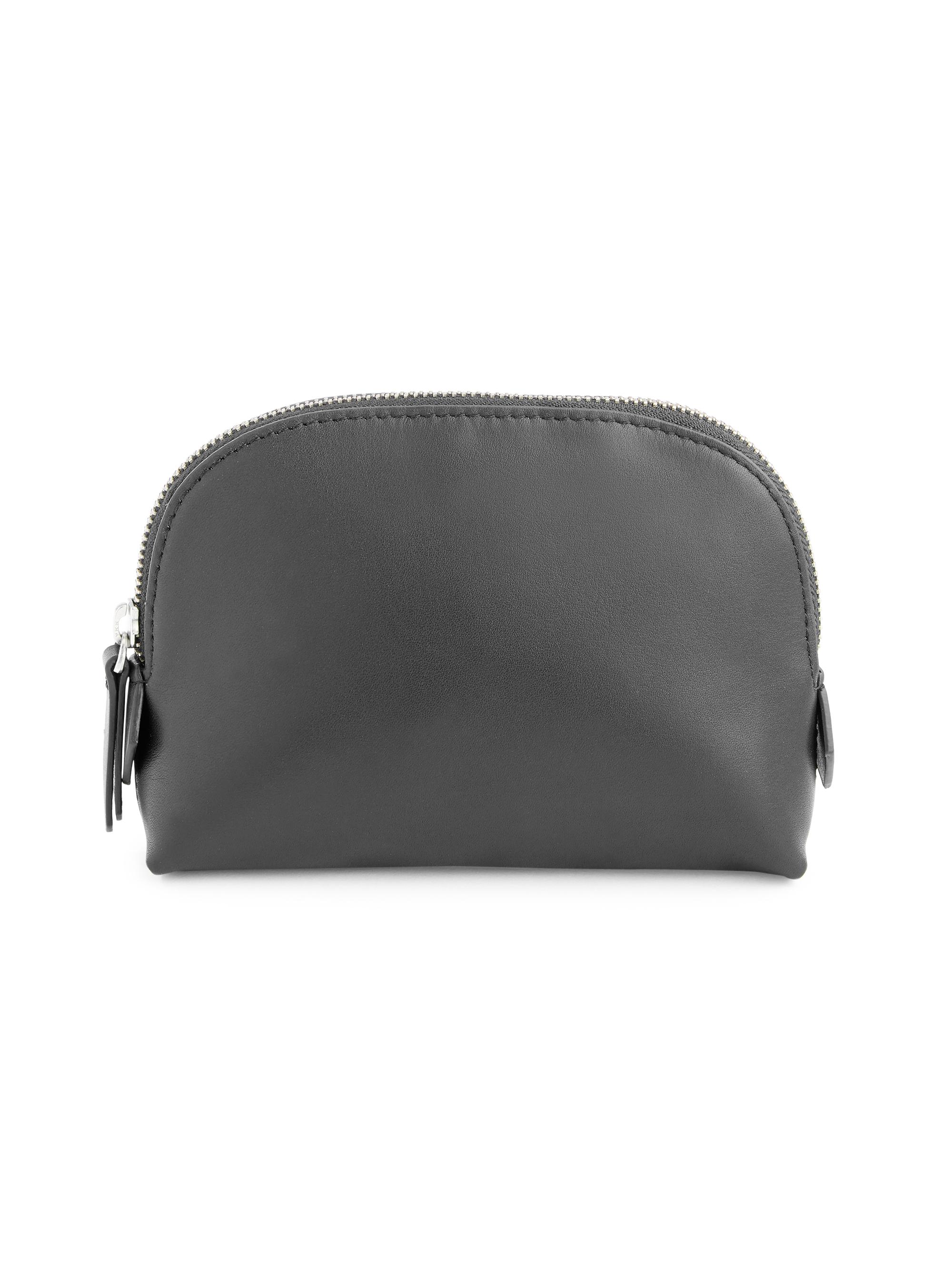 Royce New York Compact Leather Cosmetic Bag Saks Fifth Avenue