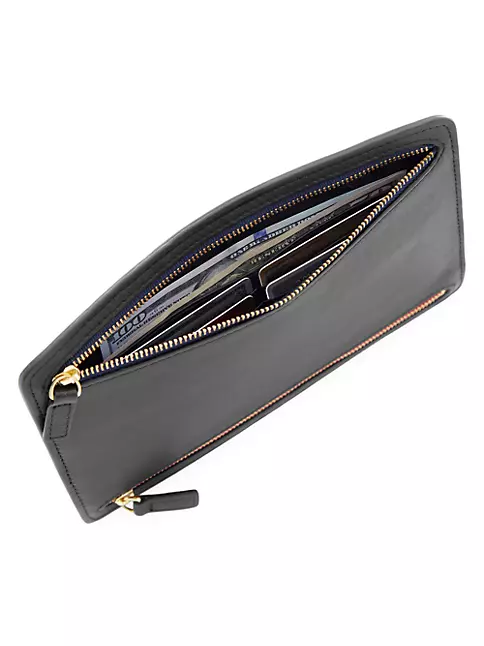 Privacy Traveler Wallet - Travel Wallet Organizer | Truffle Black - Leather