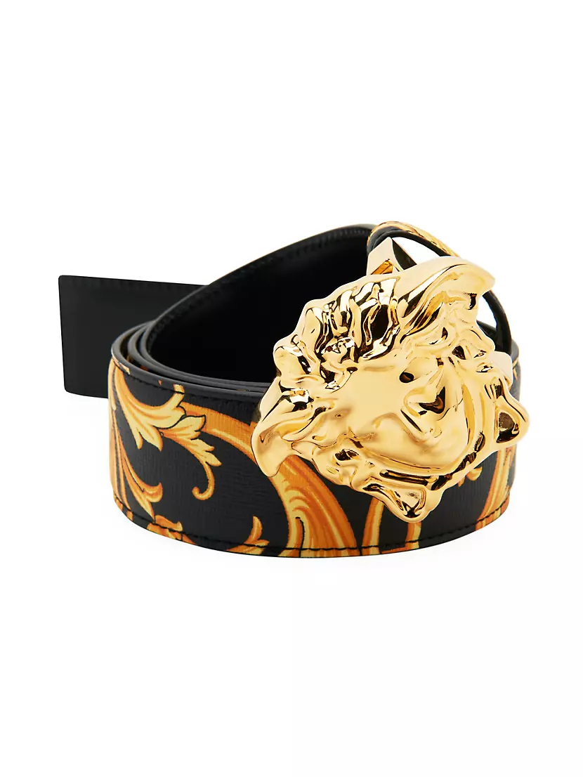 Versace men's medusa head belt $550 size 38