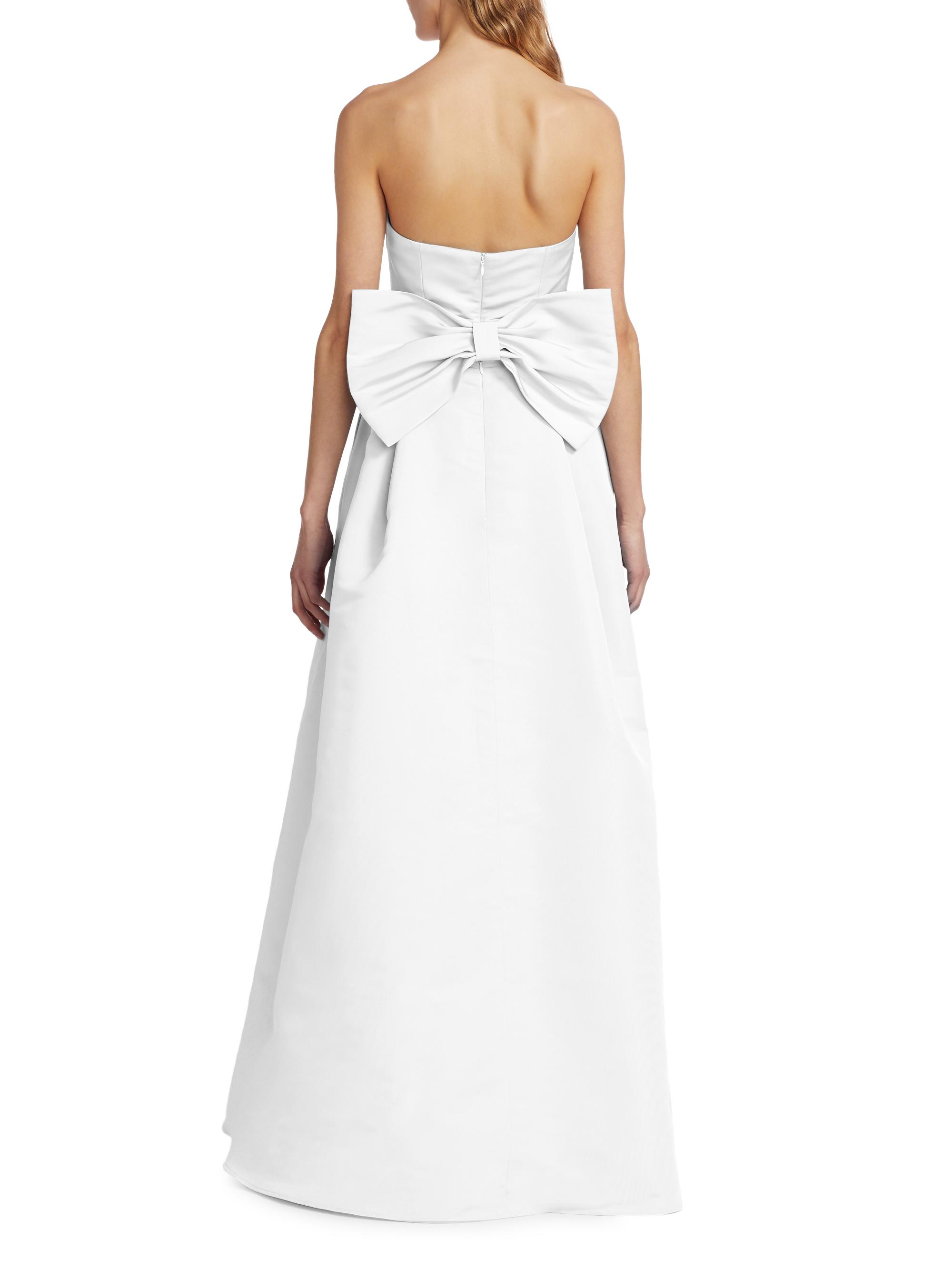 スーツ・フォーマル・ドレス Lapion&and. Back Ribbon Etoile Dress XS Alexia María Convertible Bow-Embellished Silk Faille Jumpsuit