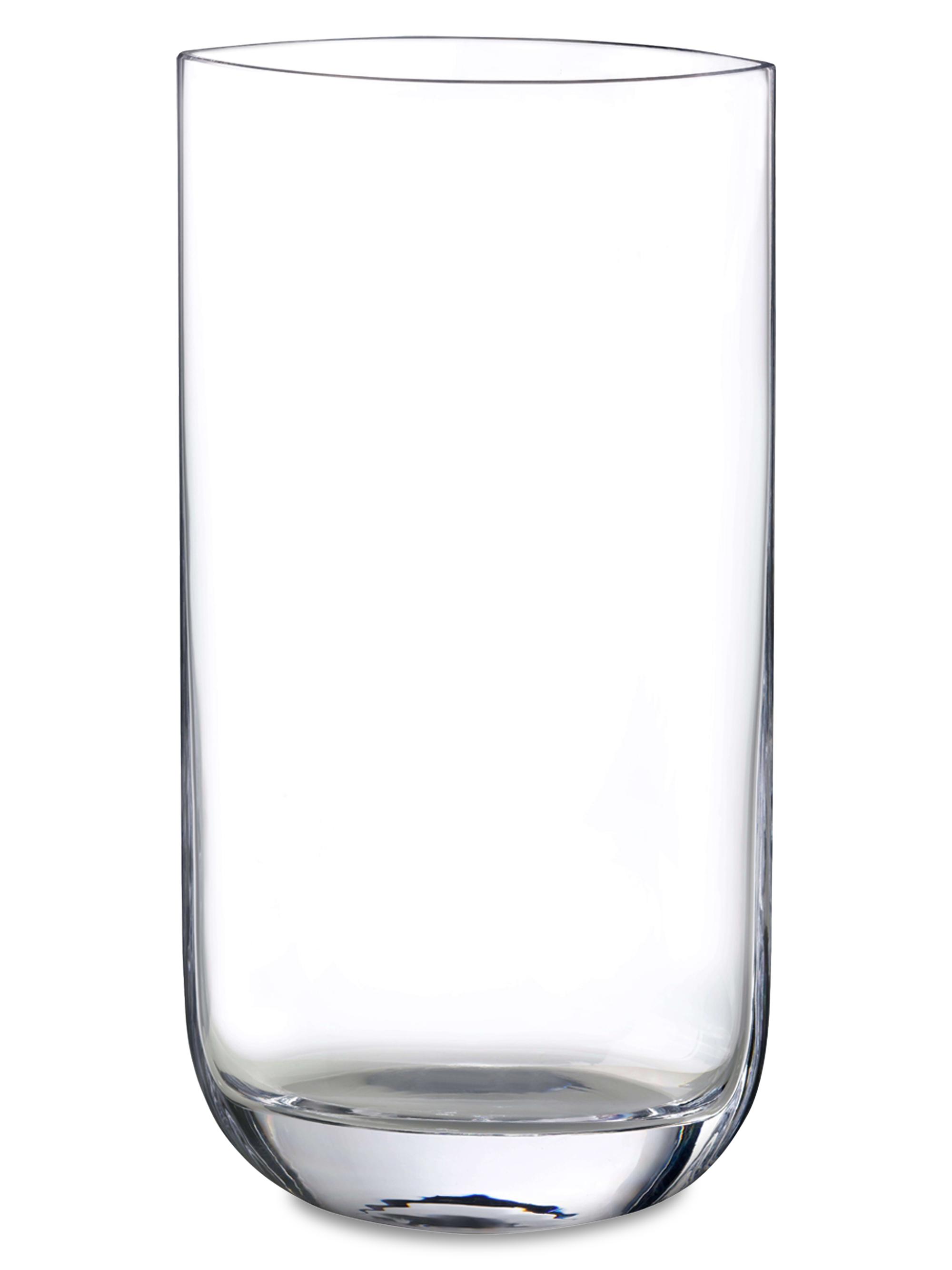Nude Glass Blade Tall Clear Vase - Clear
