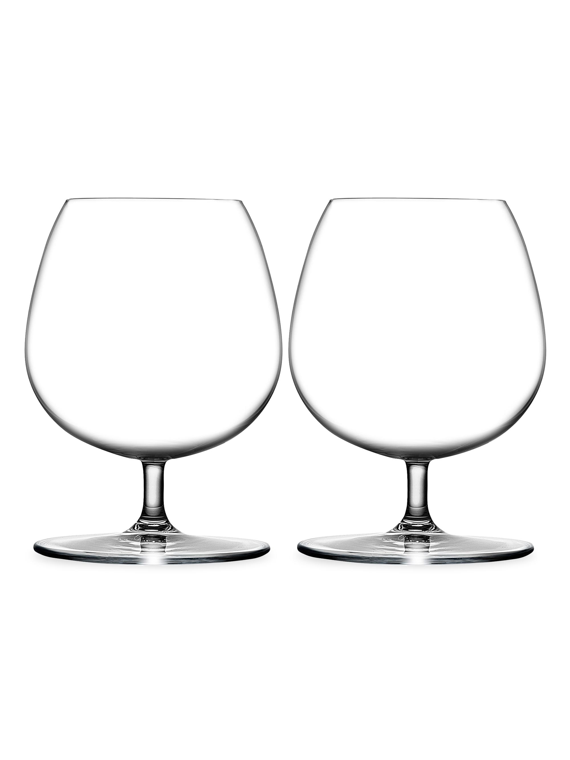 Set Of 4 Vintage-Style Crystal Whisky Glasses