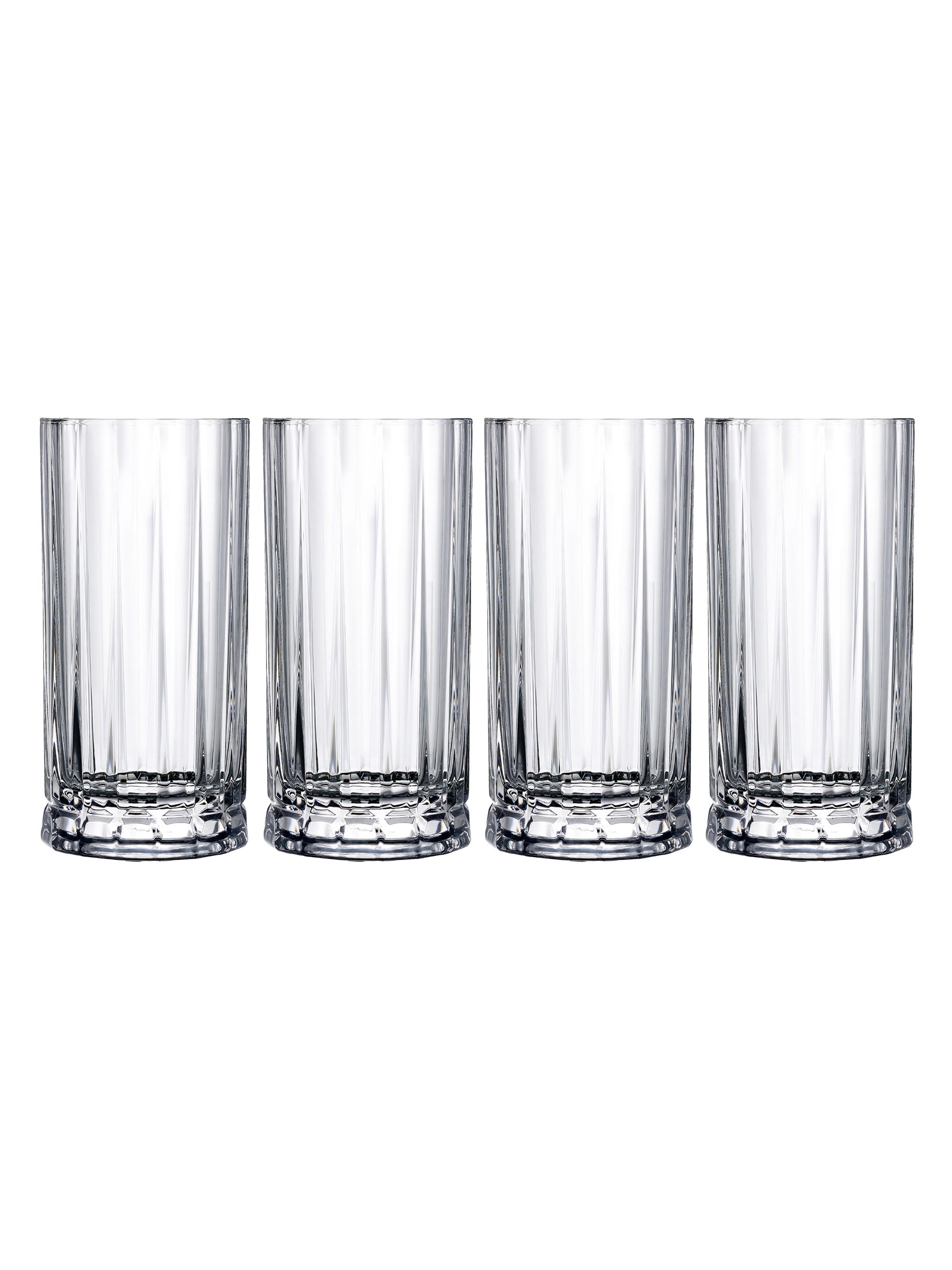 Nude Glass Wayne 4-Piece High Ball Glass Set