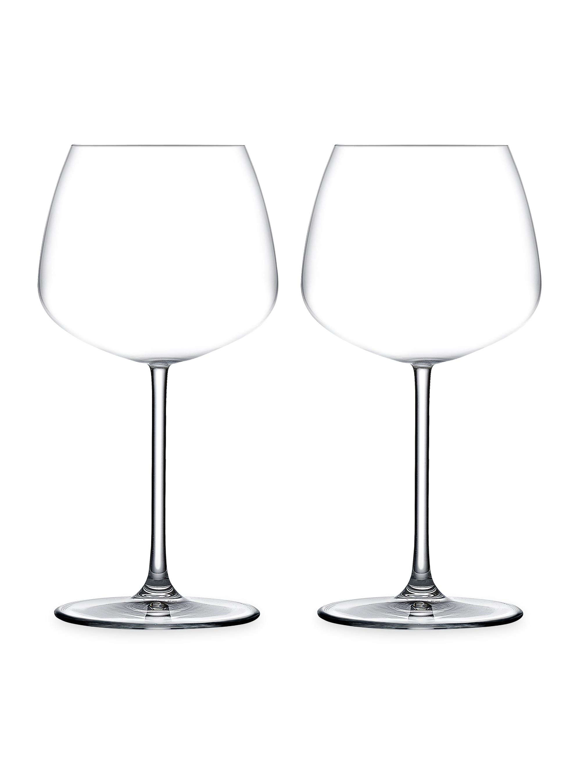 Nude Glass Mirage 2-Piece Red Wine Glass Set