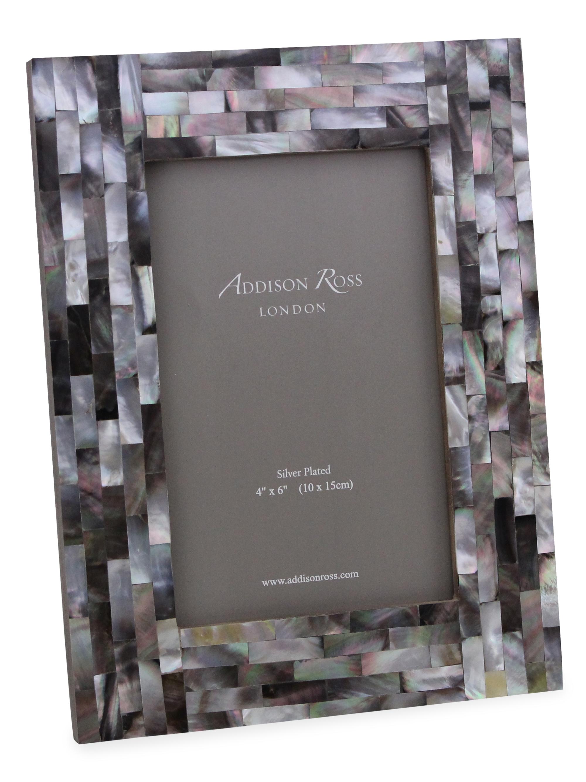 Addison Ross Mother-Of-Pearl Cherquered Board Picture Frame