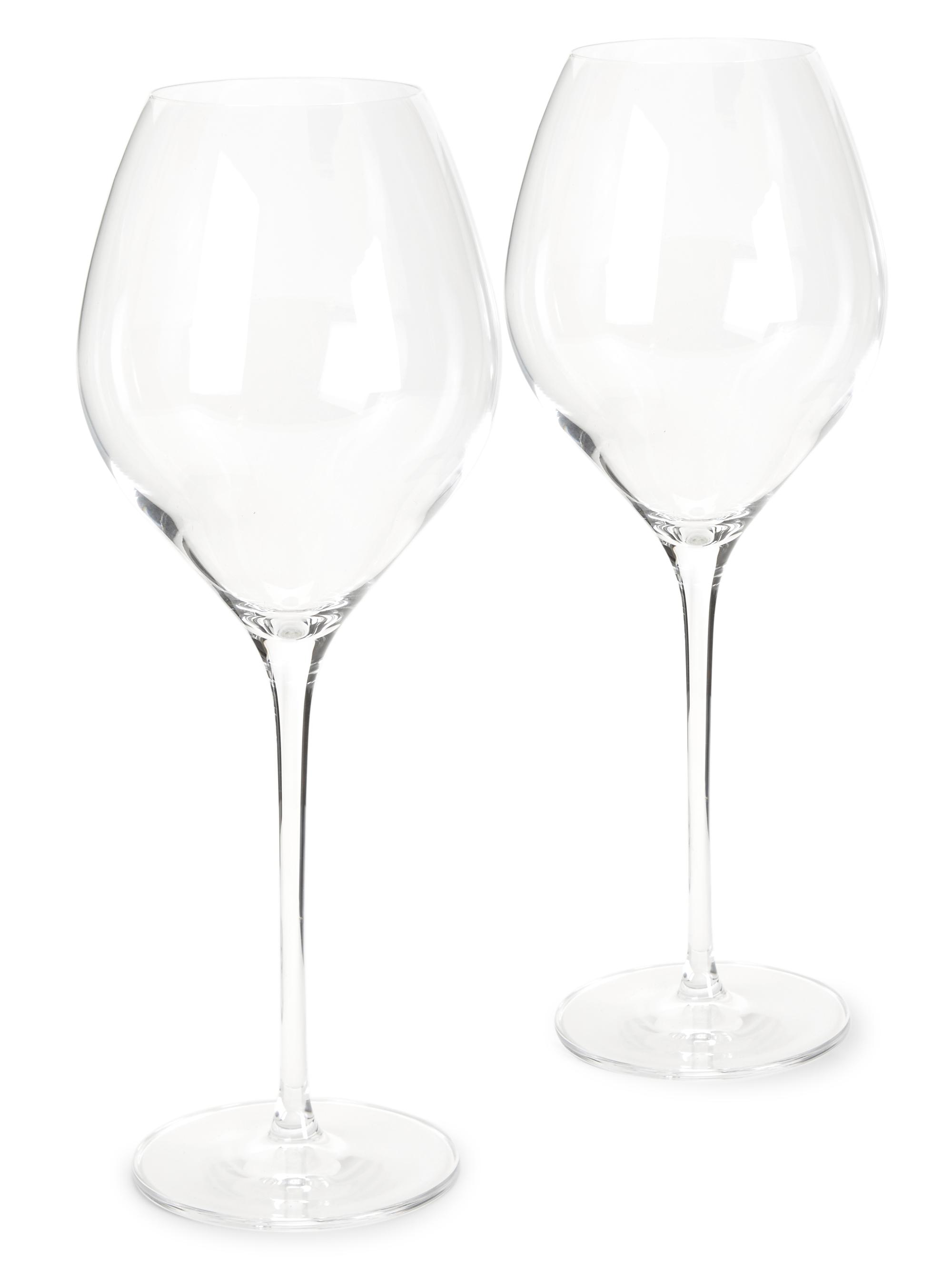 Nude Glass Fantasy 2-Piece Long Stem White Wine Glass Set