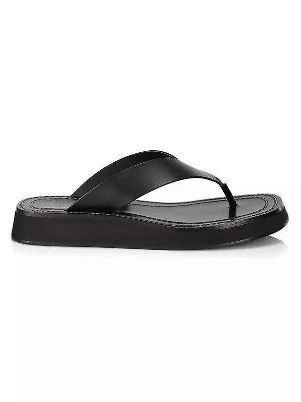 Ginza Leather Thong Sandals