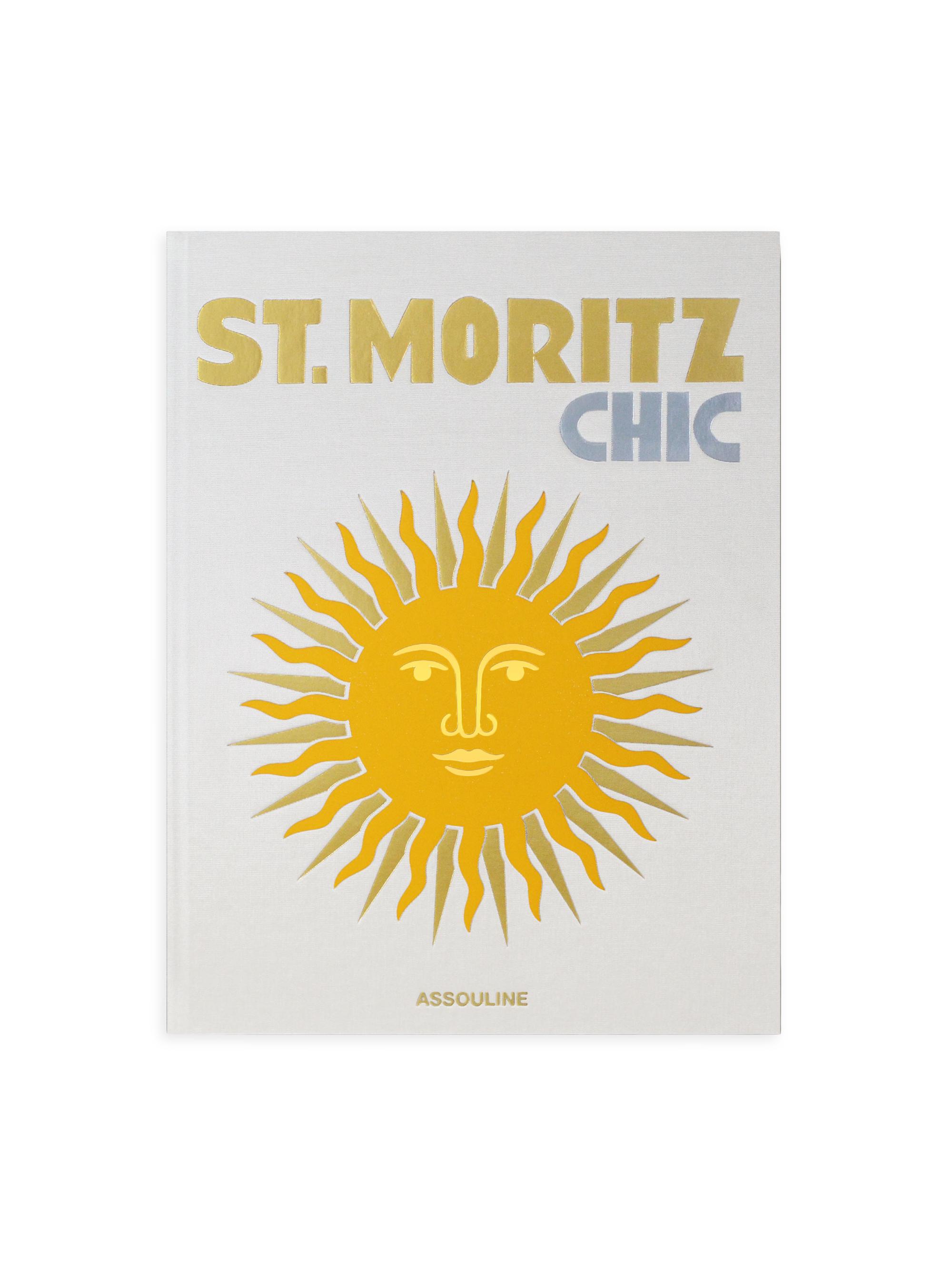 Assouline 'St. Moritz Chic By Dora Lardelli''Hardcover Book