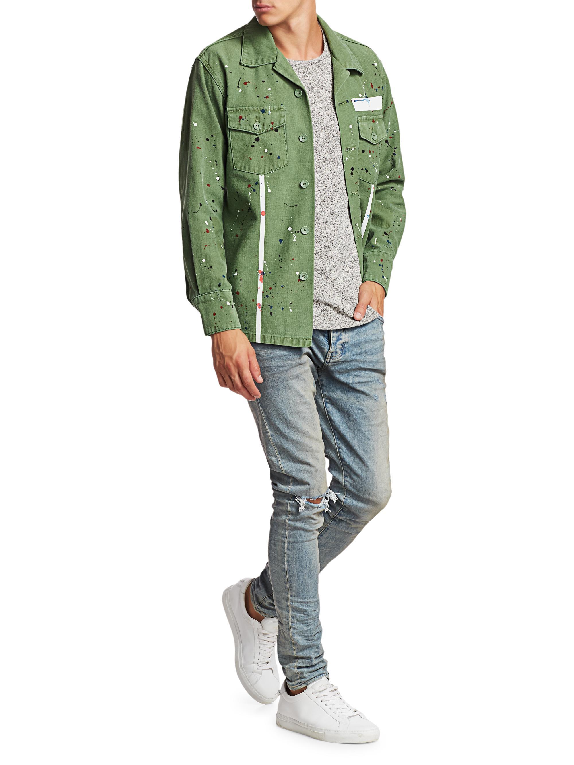 Purple Brand Distressed Stretch-Skinny Jeans | Saks Fifth Avenue