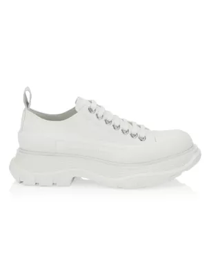 Alexander McQueen lace-up low-top sneakers - White