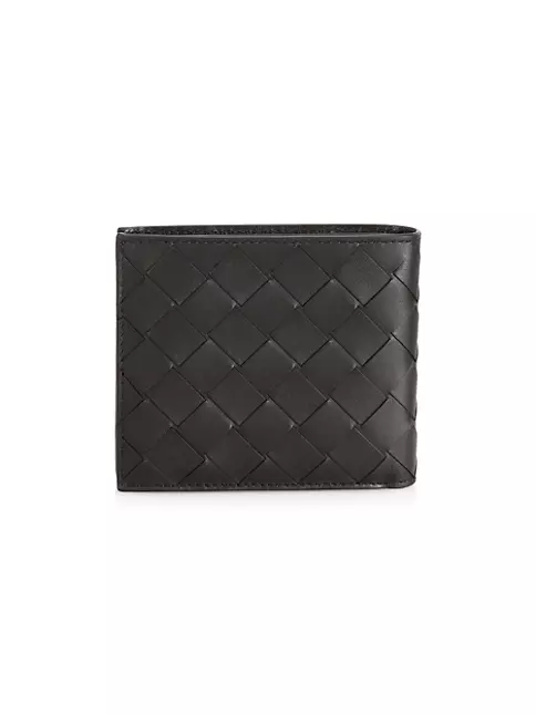 BOTTEGAVENETA Tri-fold wallet Debossed INTRECCIATO leather ladies