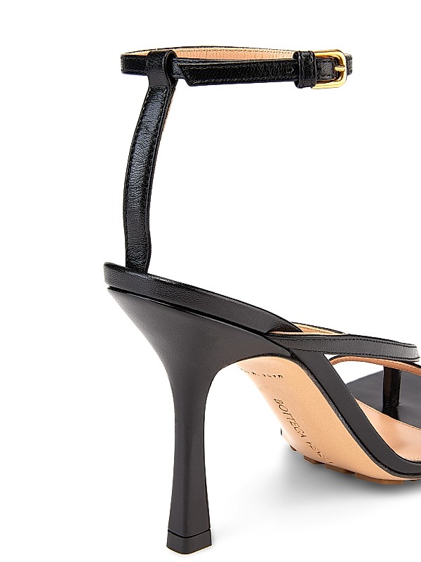 Shop Bottega Veneta Stretch Leather Strappy Thong Sandals Shop Bottega Veneta Stretch Leather Strappy Thong Sandals