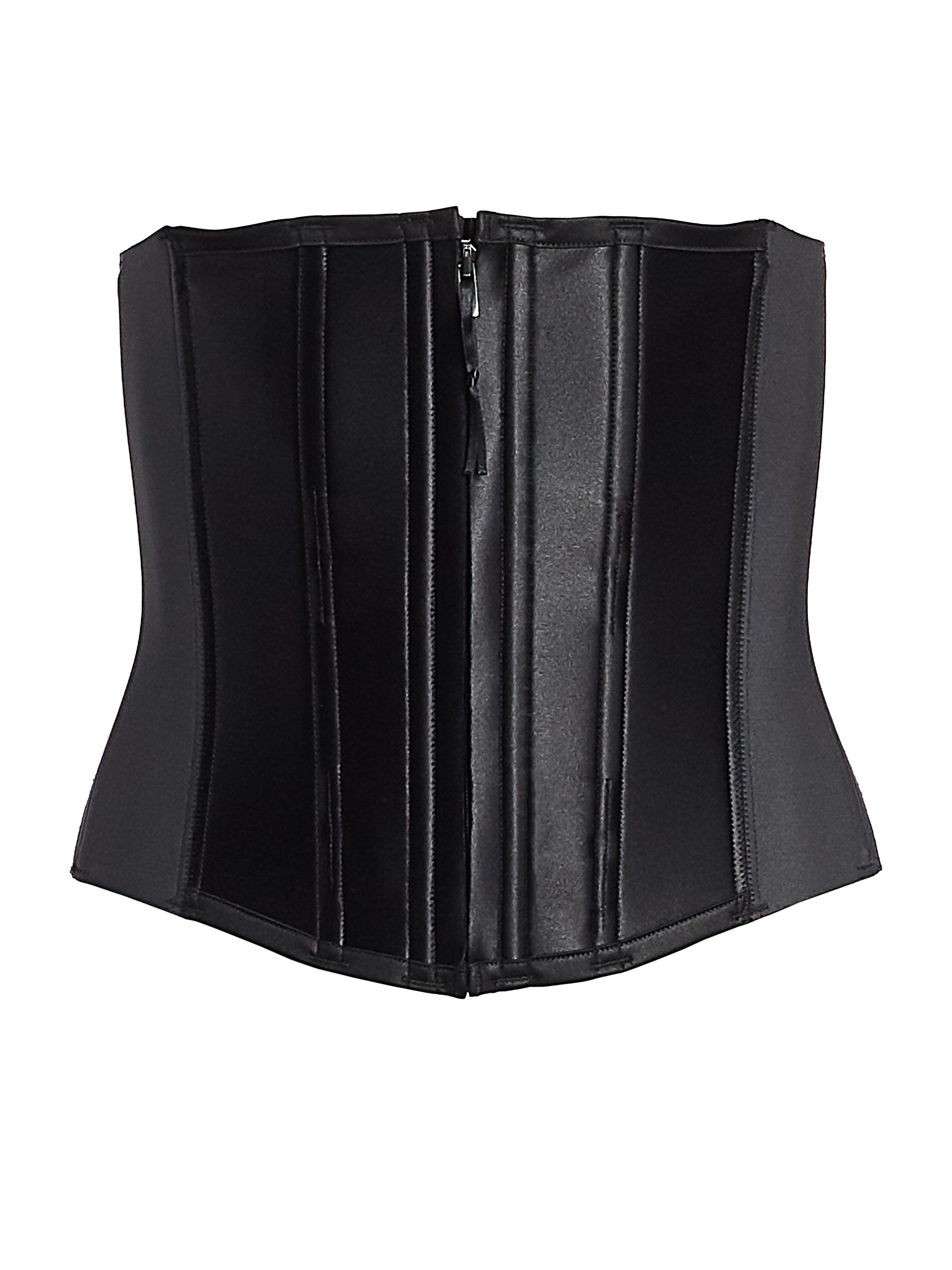 Spanx Women's Sculpt Zip Corset - Very Black