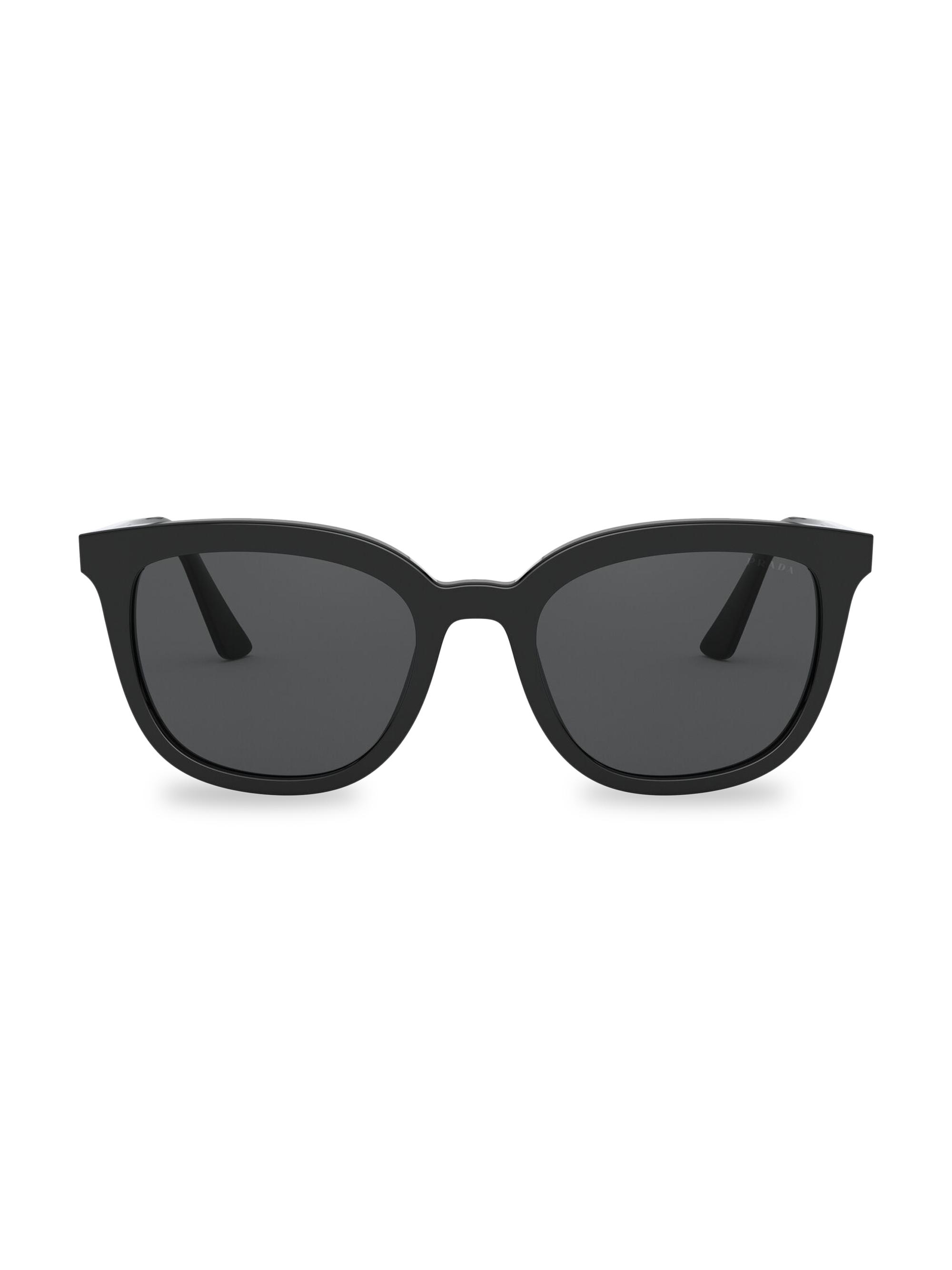 Prada Women's 53MM Square Sunglasses - Black