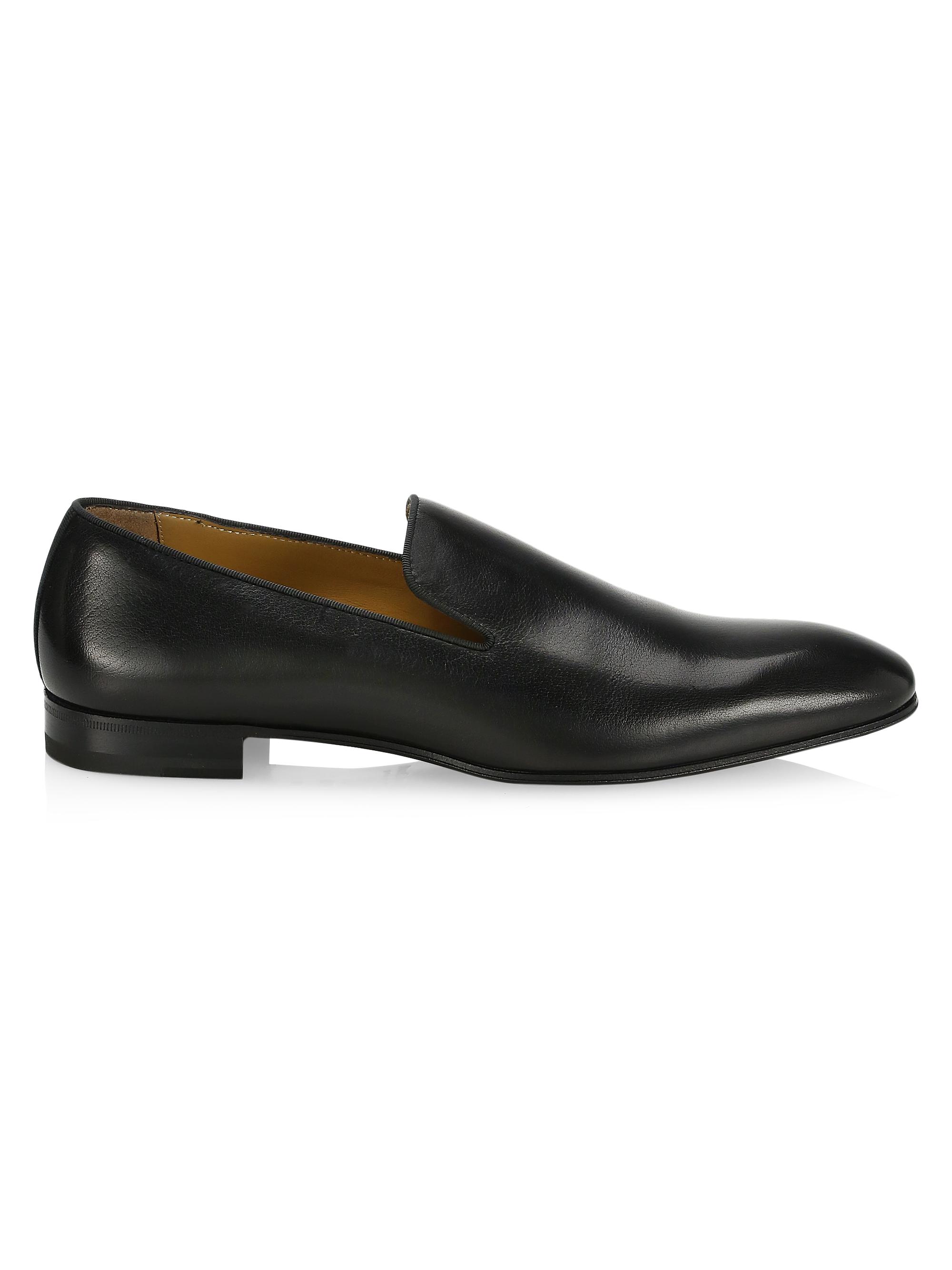 Paul Stuart Men's Harrier Formal Leather Dress Shoes - Black