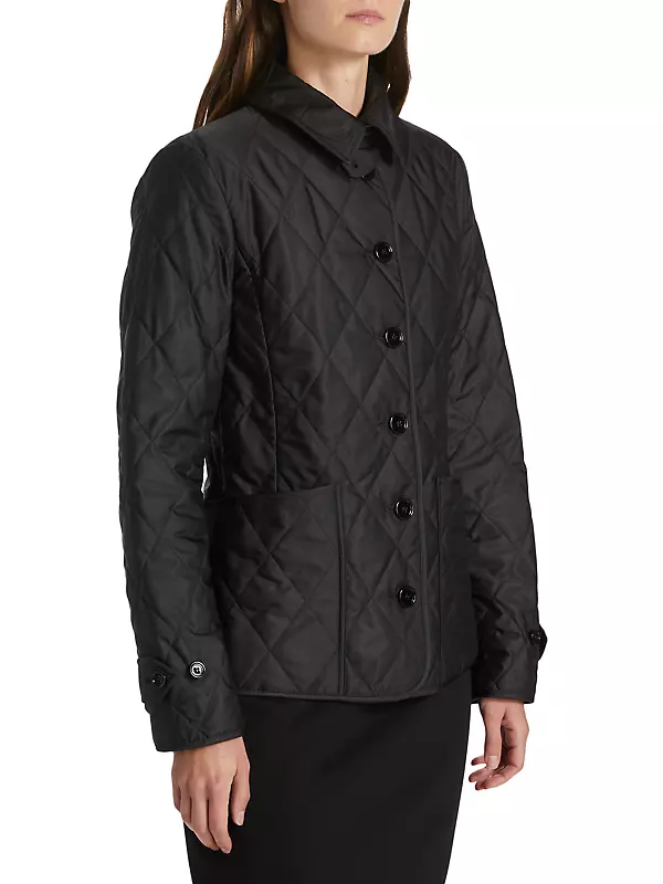 Quilted Nylon Long Coat - Women - Ready-to-Wear