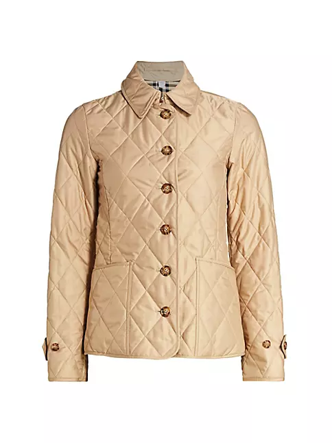 BURBERRY KIDS Baby Monogram quilted jacket 6 m