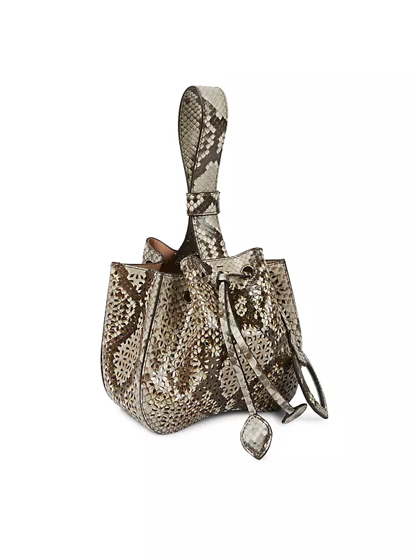 Mini Rose-Marie Python Bracelet Bag