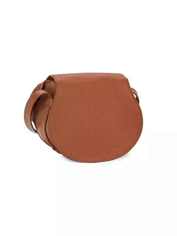 Small Marcie Fringe Leather Saddle Bag