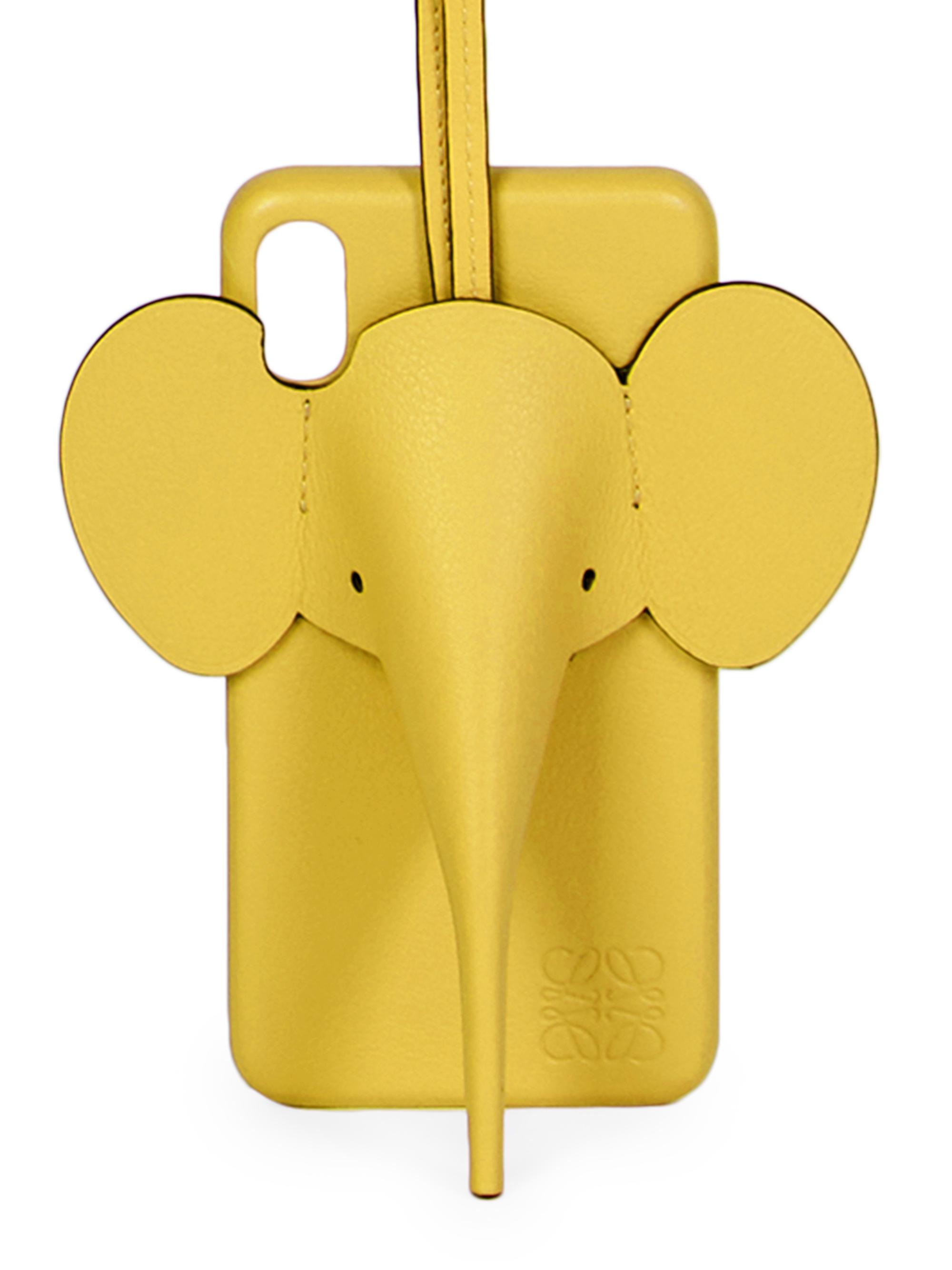 LOEWE Elephant Leather iPhone X/XS Cover | Saks Fifth Avenue