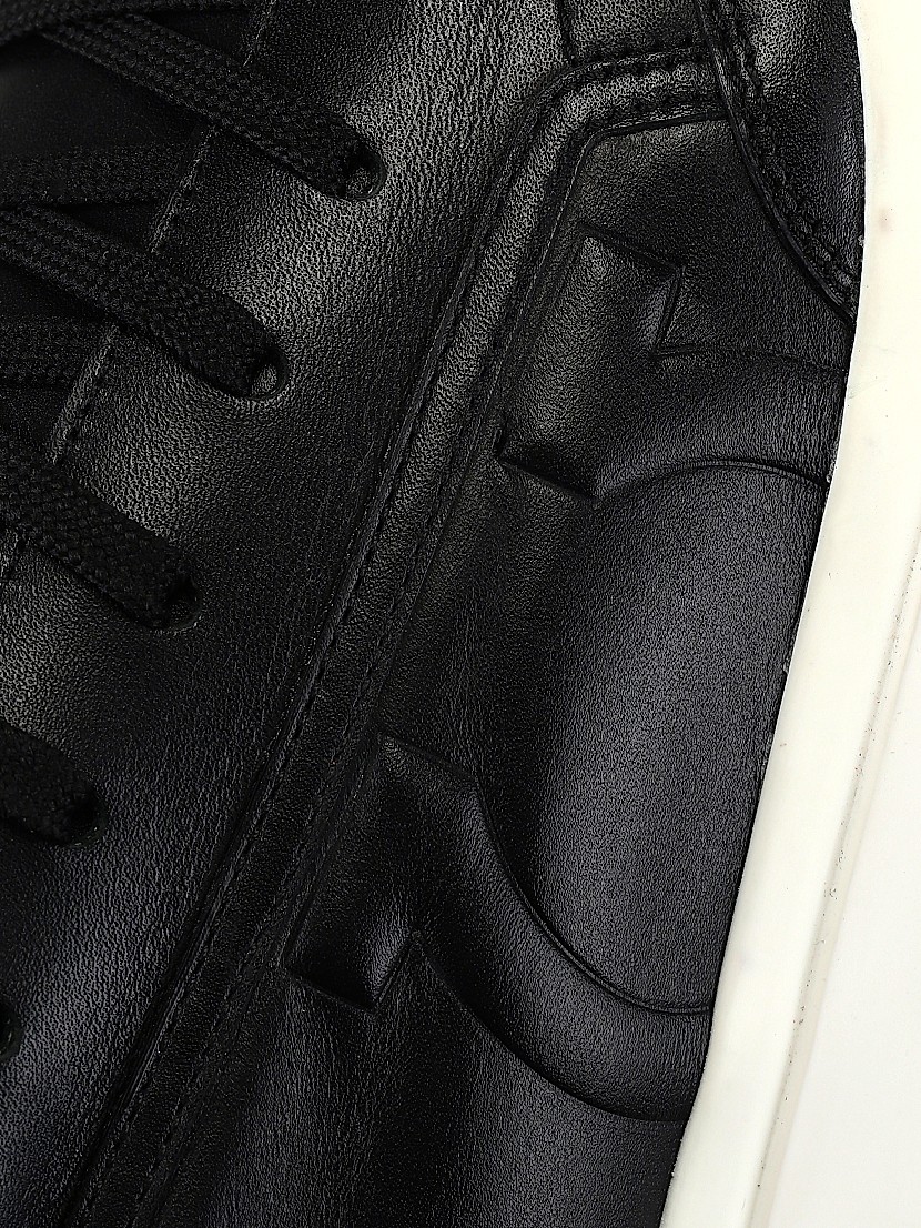 Shop FERRAGAMO Borg Quilted Logo Leather Runners | Saks Shop FERRAGAMO Borg Quilted Logo Leather Runners | Saks