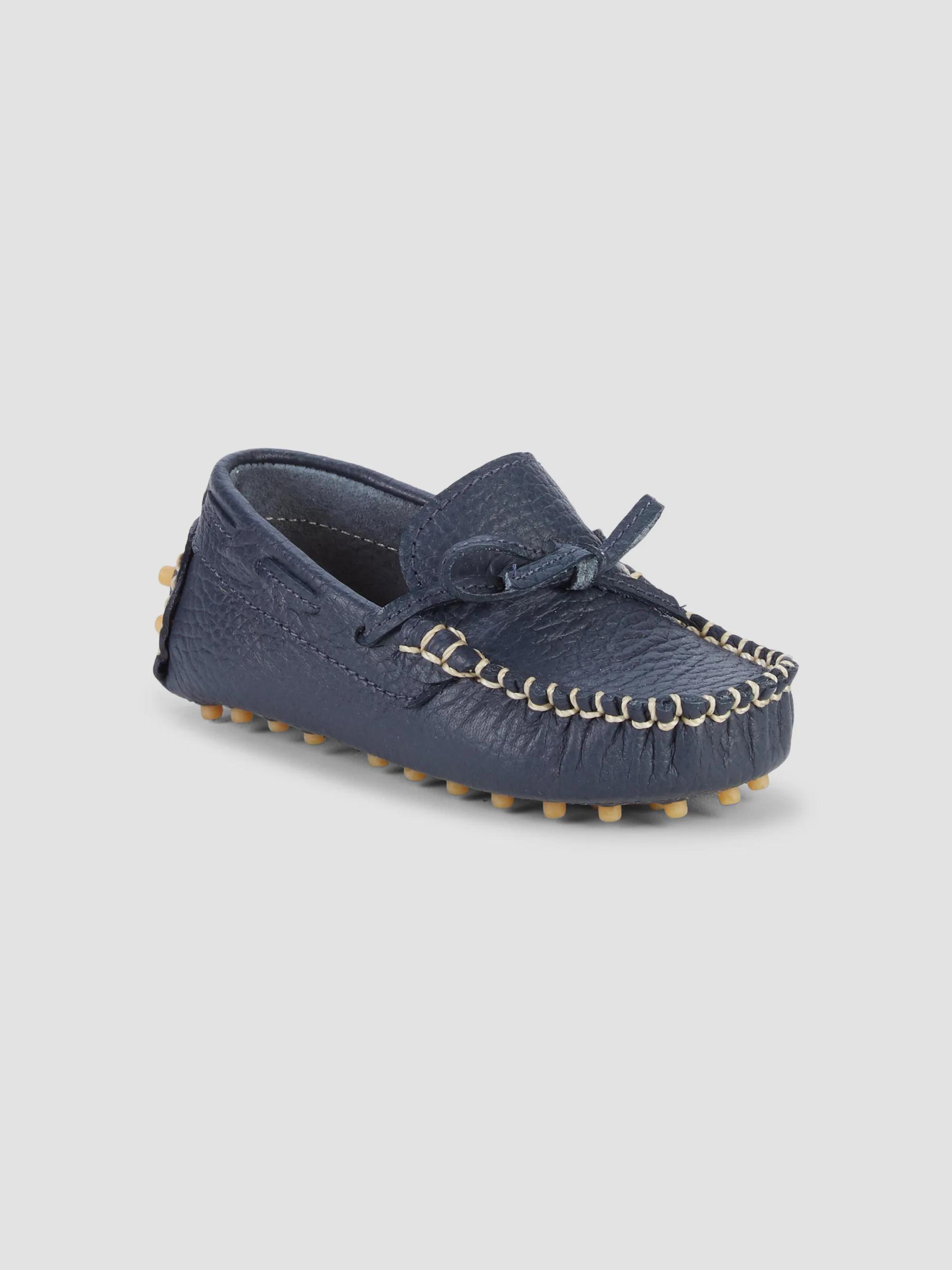 Saks Fifth Ave leather Thomas loafers Elephantito Baby Boy main image 2