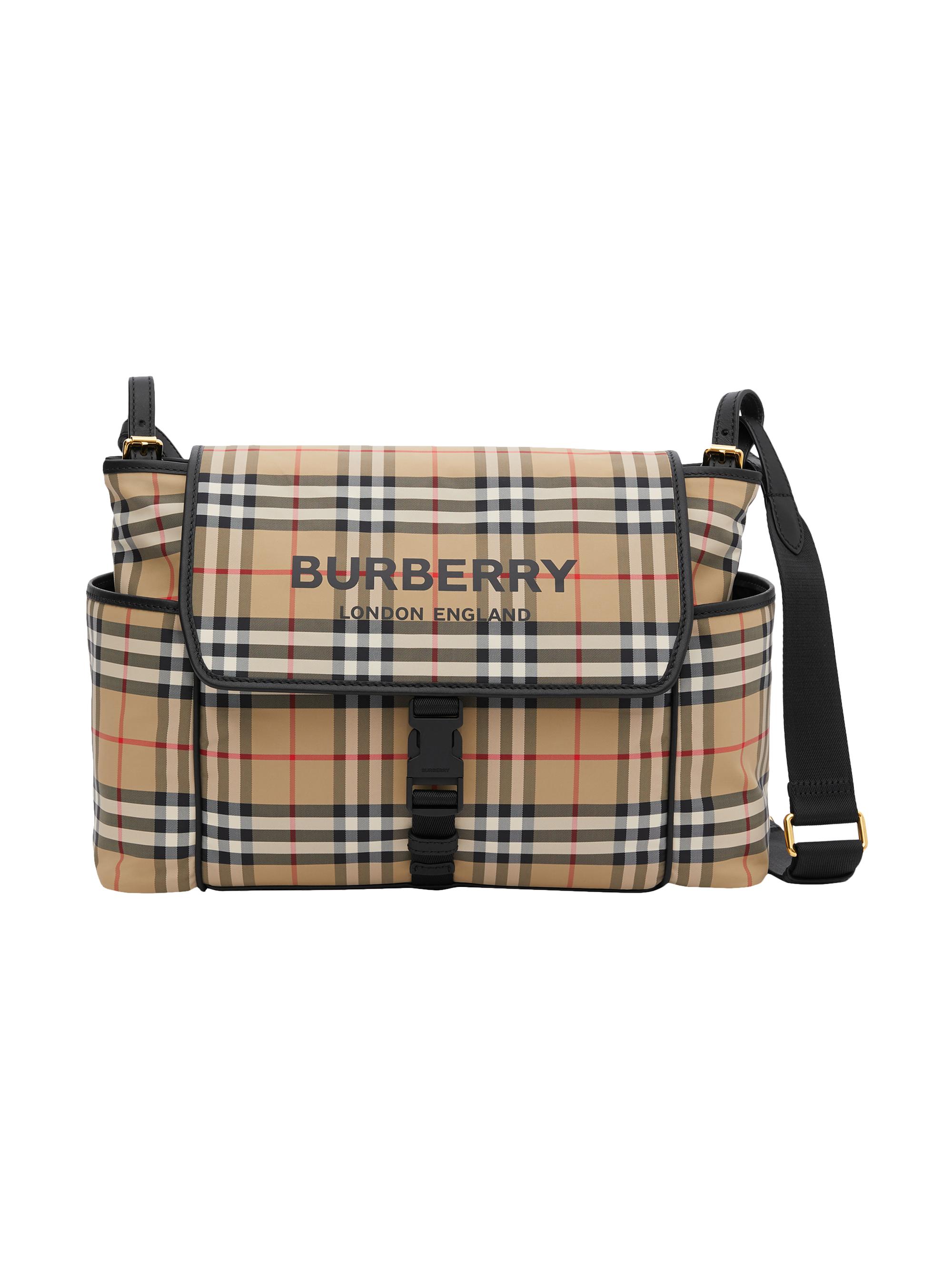 バッグ BURBERRY LONDON diaper bag Burberry Vintage Check Flap Diaper Bag | Saks Fifth Avenue