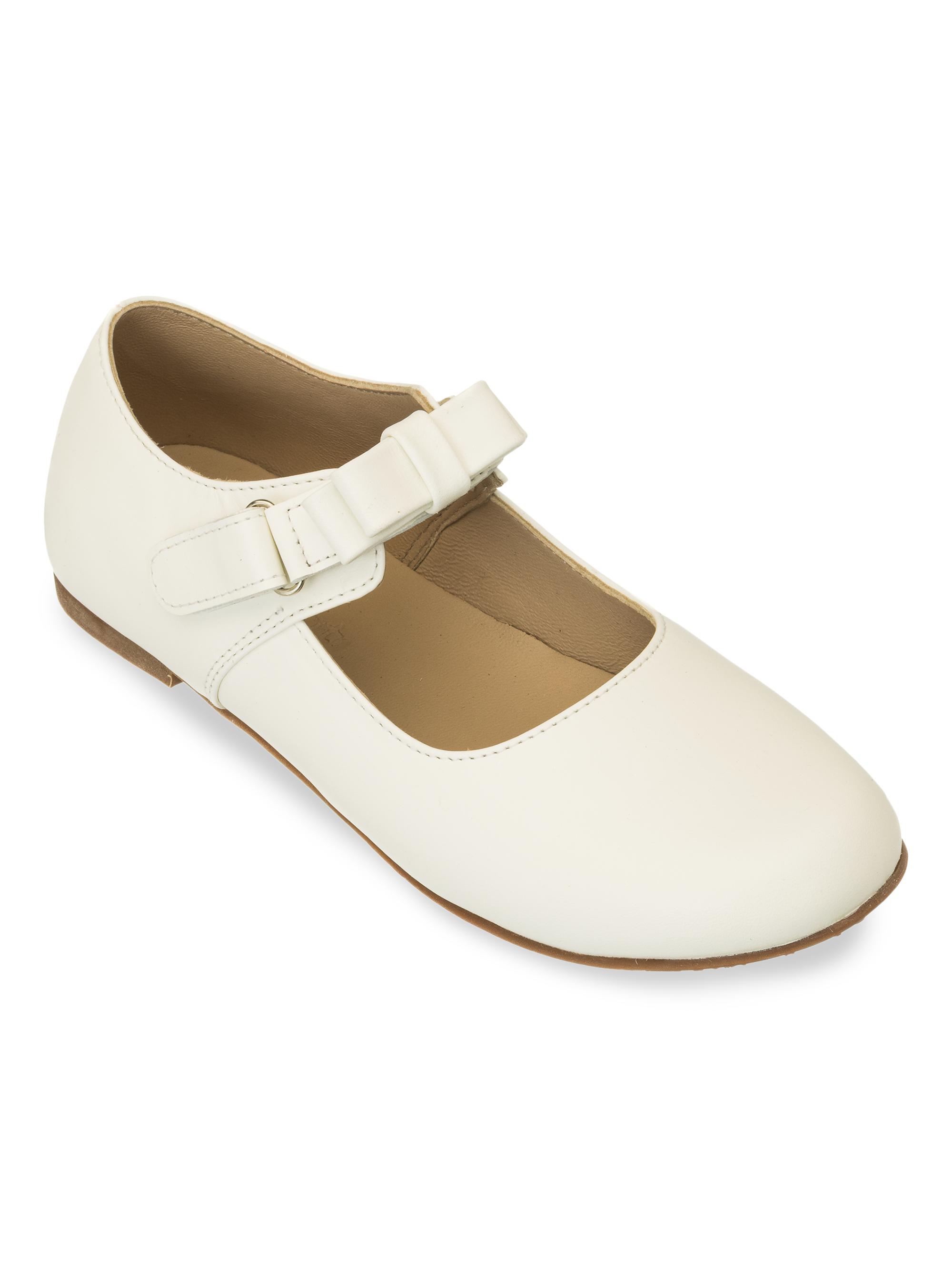 Elephantito Baby's, Little Girl's & Girl's Charlotte Mary Jane Flats - Bone 2 (Child) | Thumbnail 3