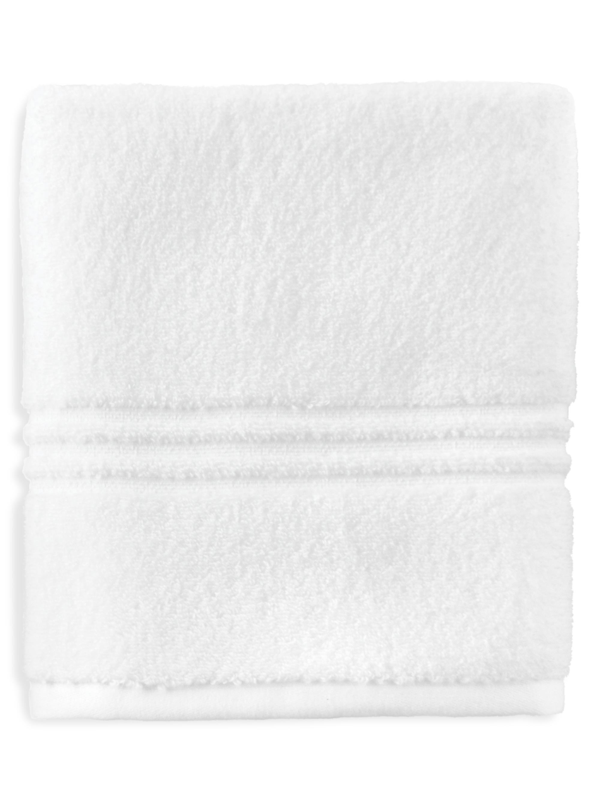 Peacock Alley Chelsea Wash Cloth - White