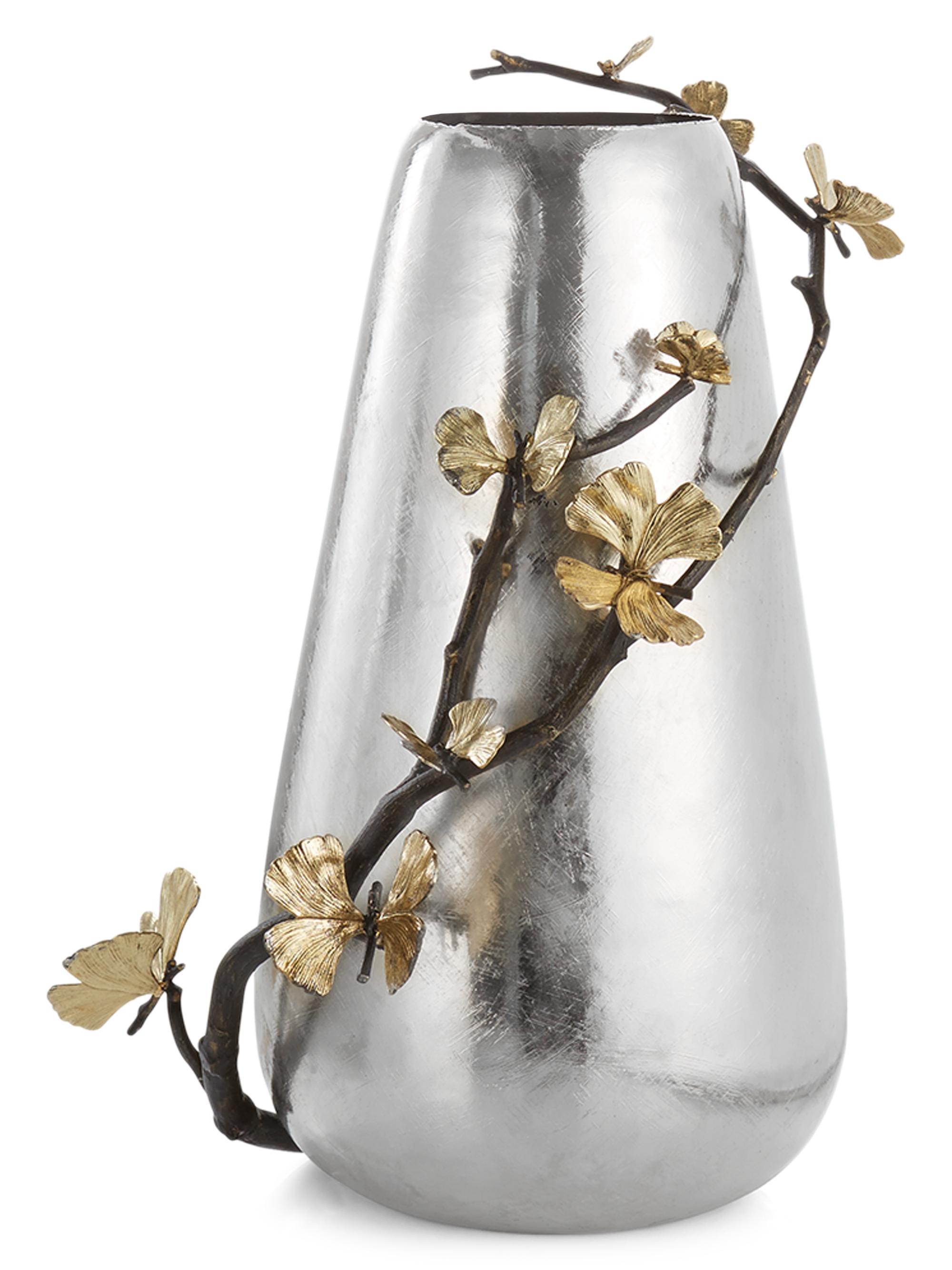 Michael Aram Butterfly Ginkgo Centerpiece Vase