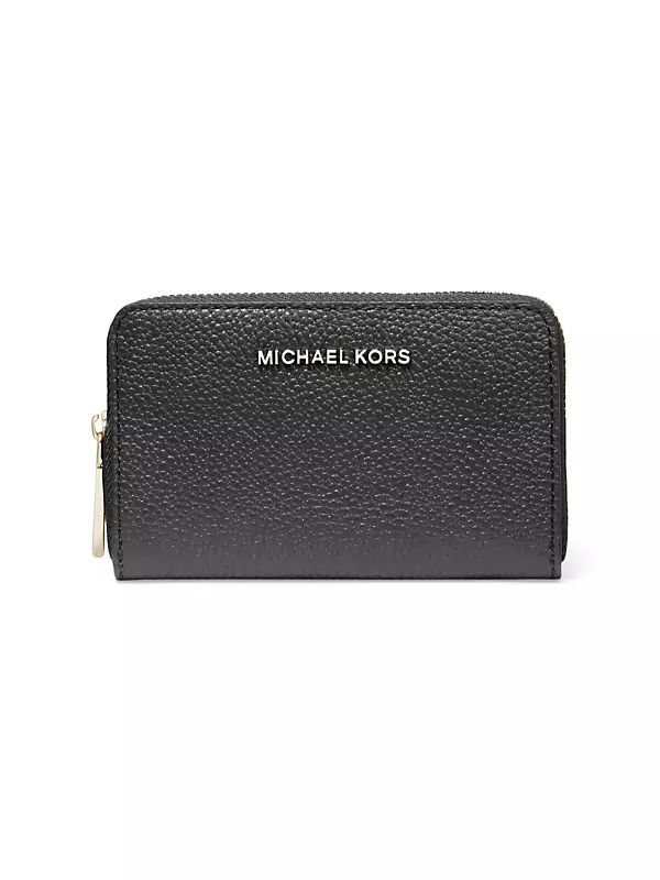 MICHAEL Michael Kors Jet Set Small Wallet in Black